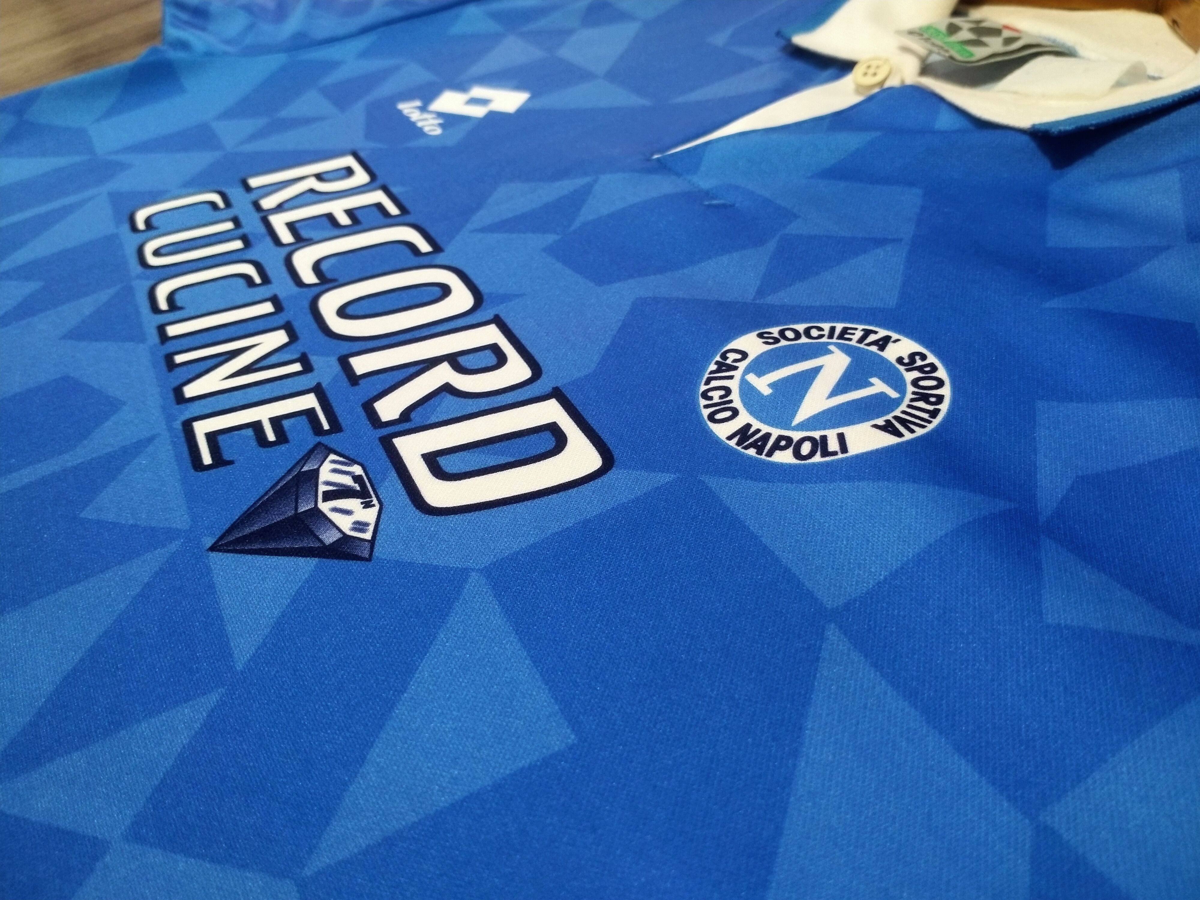 Lotto Sport SSC Napoli 1994-95 Home Kit Size US M / EU 48-50 / 2 - 7 Thumbnail