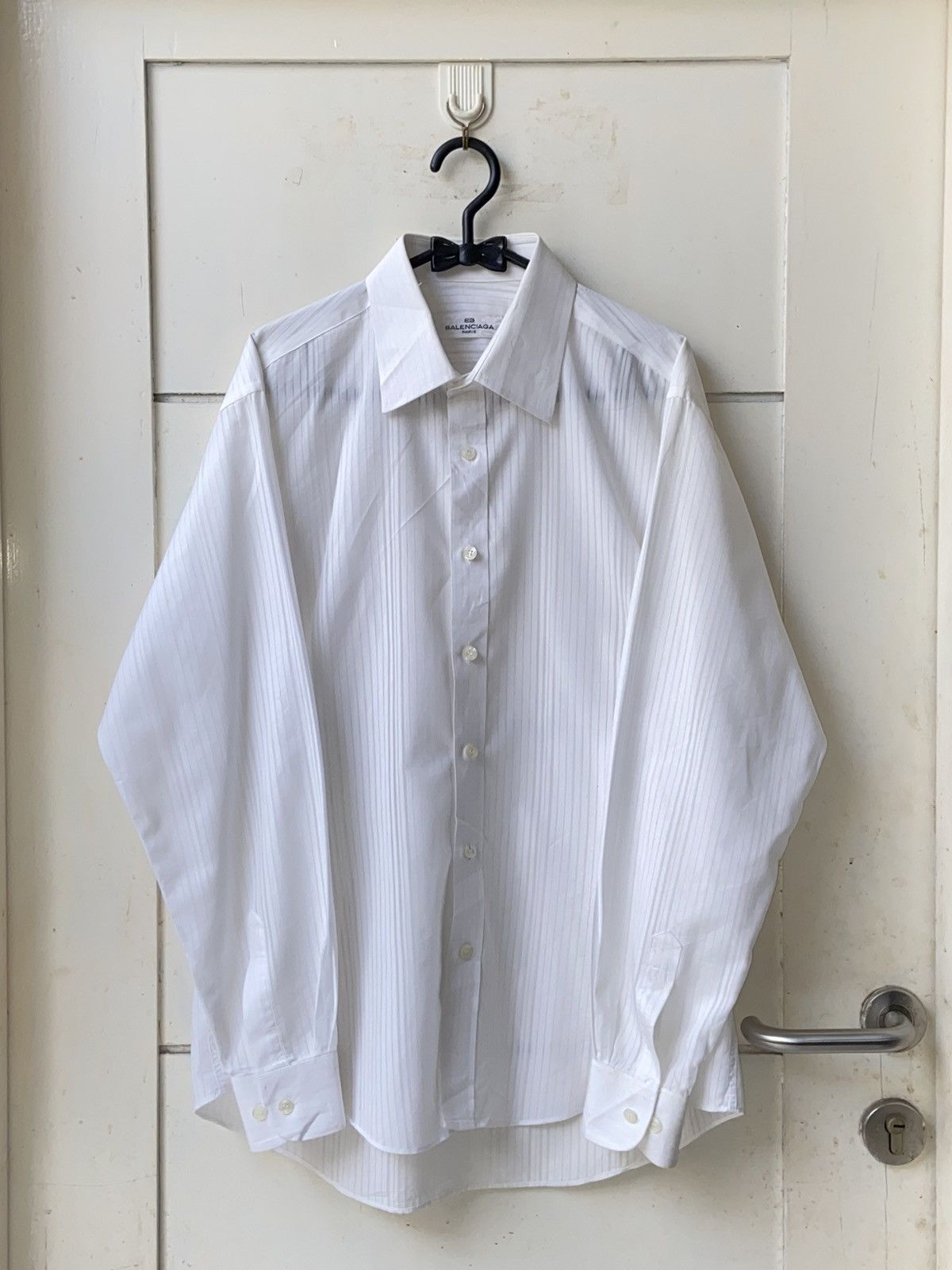 image of Balenciaga White Shirt, Men's (Size XL)