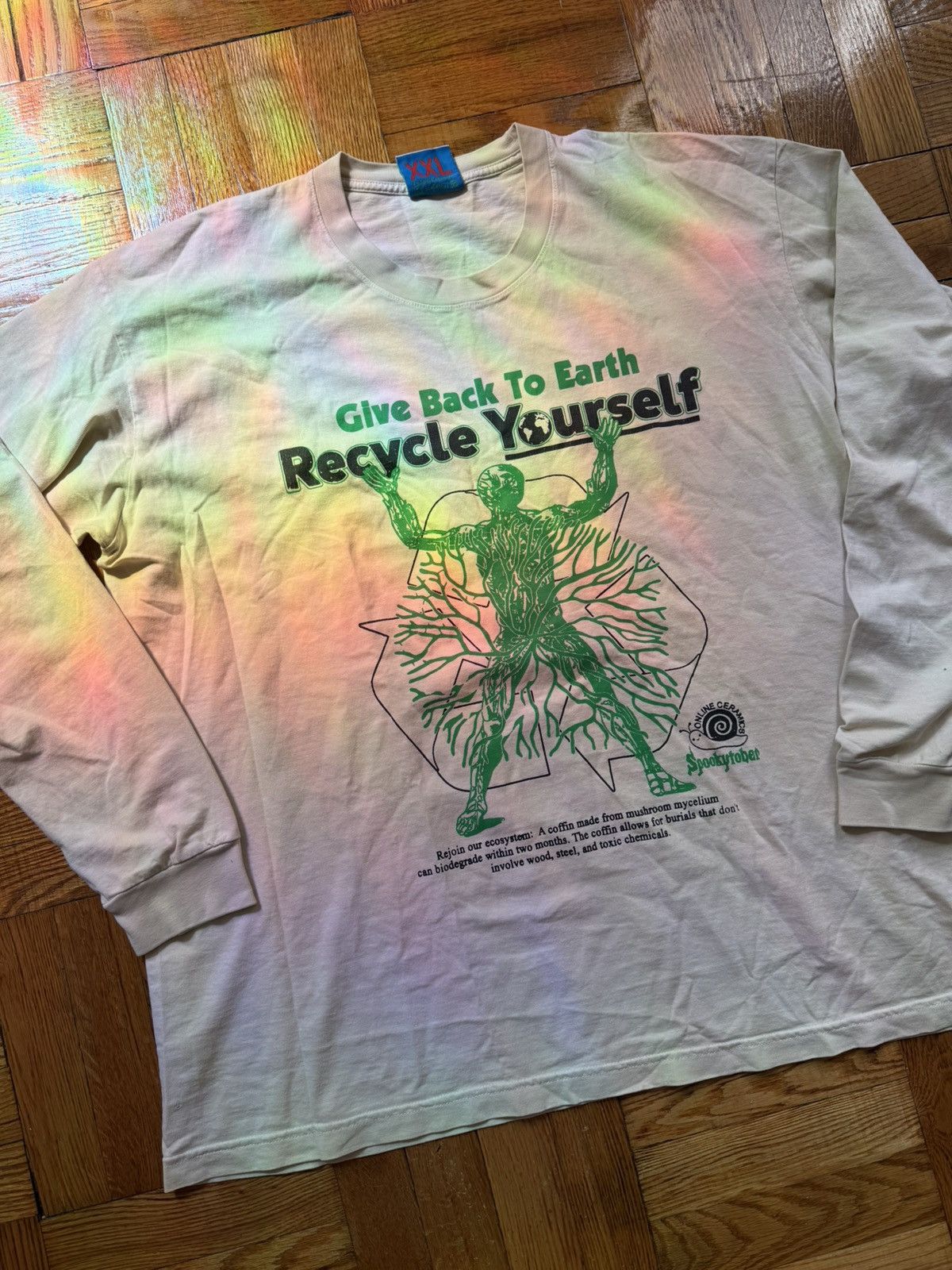 Online Ceramics Online Ceramics “ Recycle Yourself” L/S Shirt Size US XXL / EU 58 / 5 - 1 Thumbnail