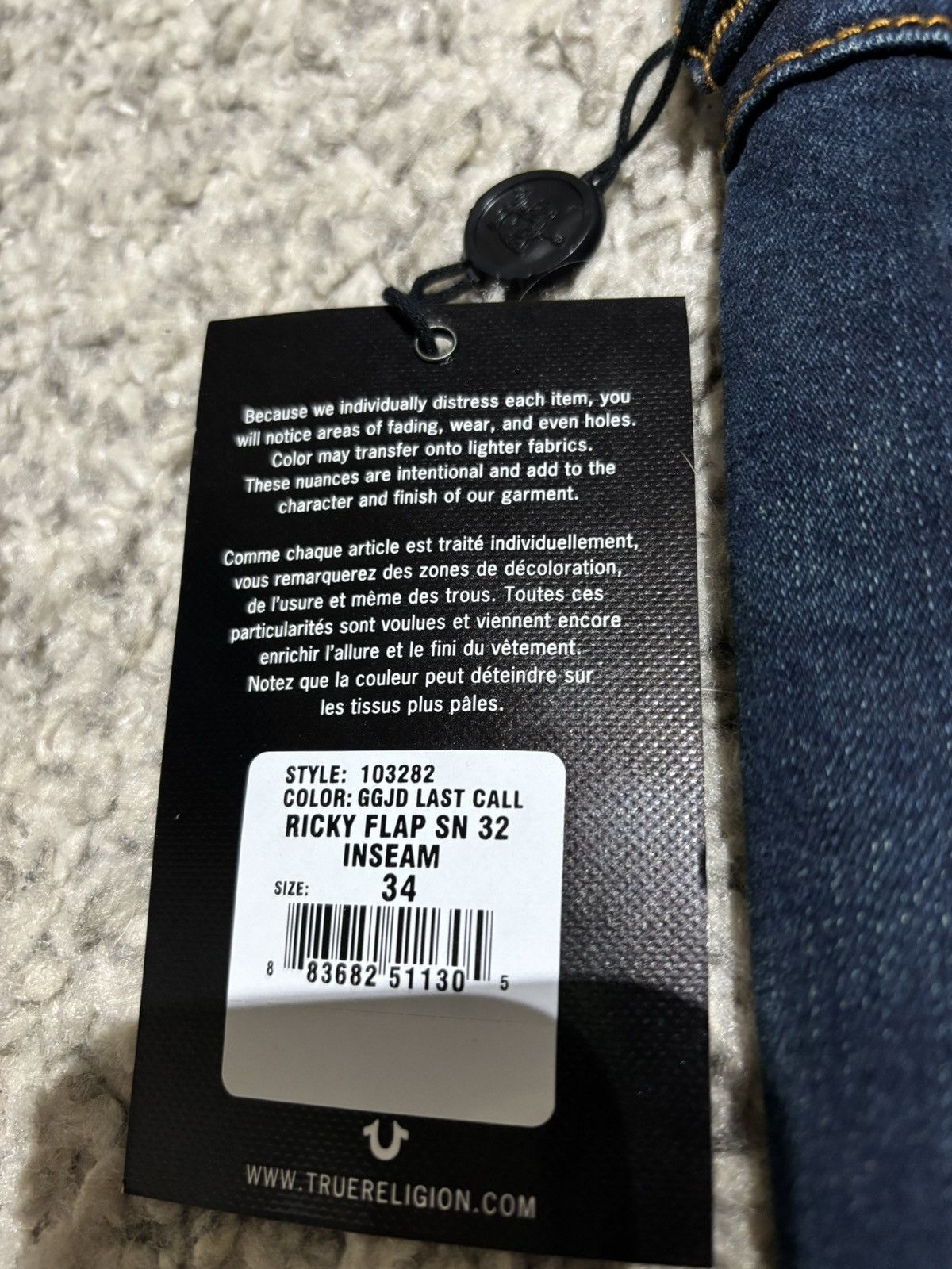 True Religion True religion ricky ken carson chiefkeef Size US 34 / EU 50 - 10 Thumbnail