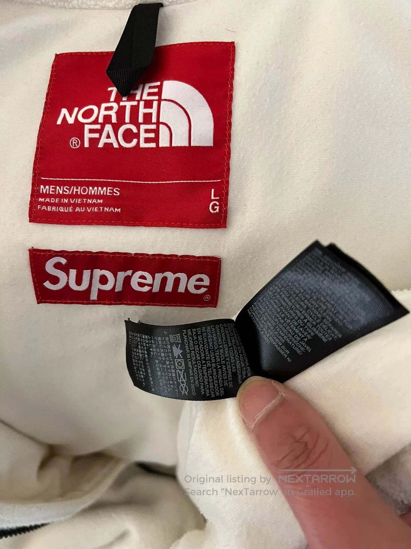 Supreme supreme x the north face fleece jacket. Size US L / EU 52-54 / 3 - 5 Thumbnail