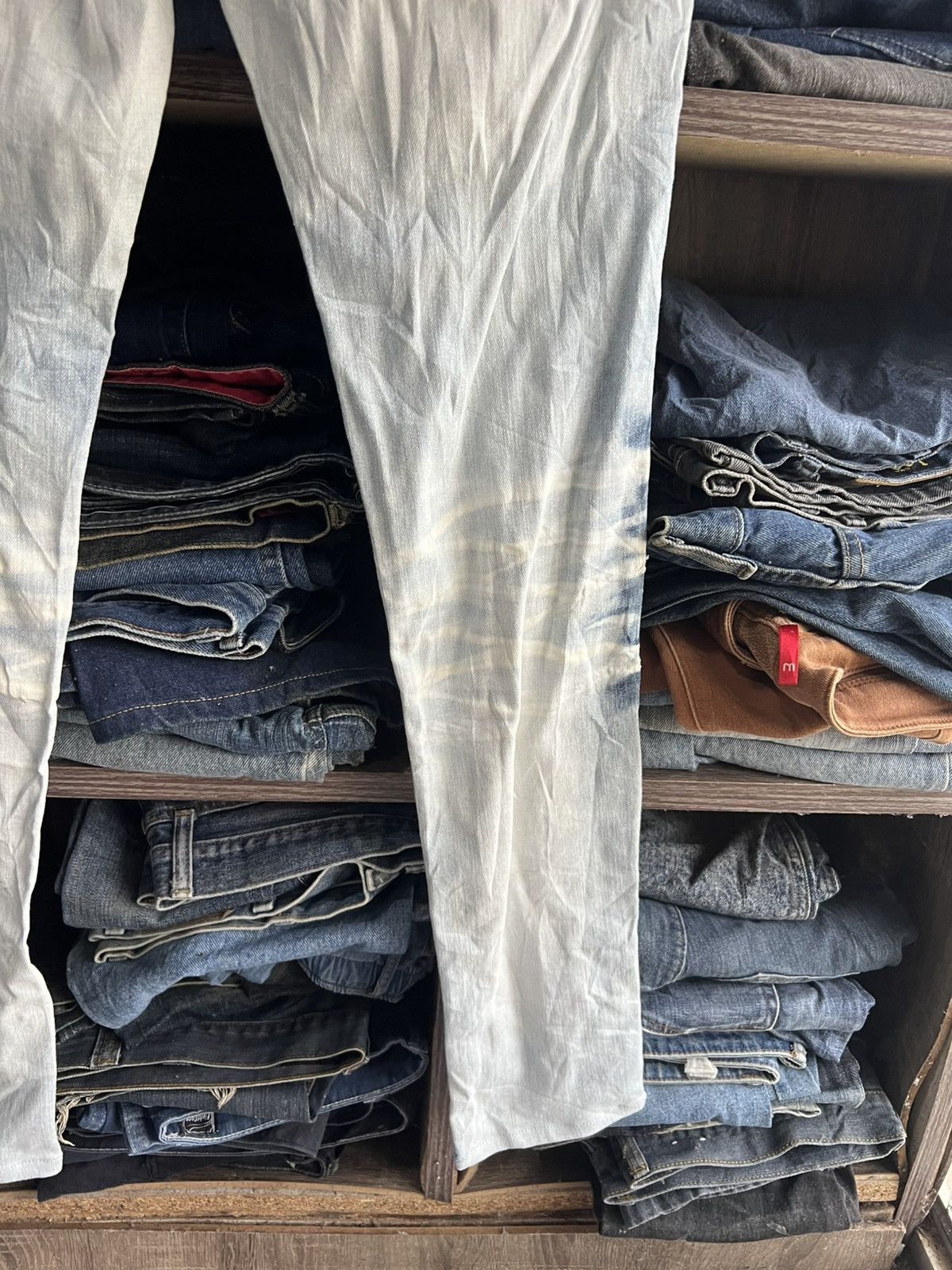 semanticdesign 🔥Semantic Design Stretch Distressed Denim Size US 29 - 12 Thumbnail