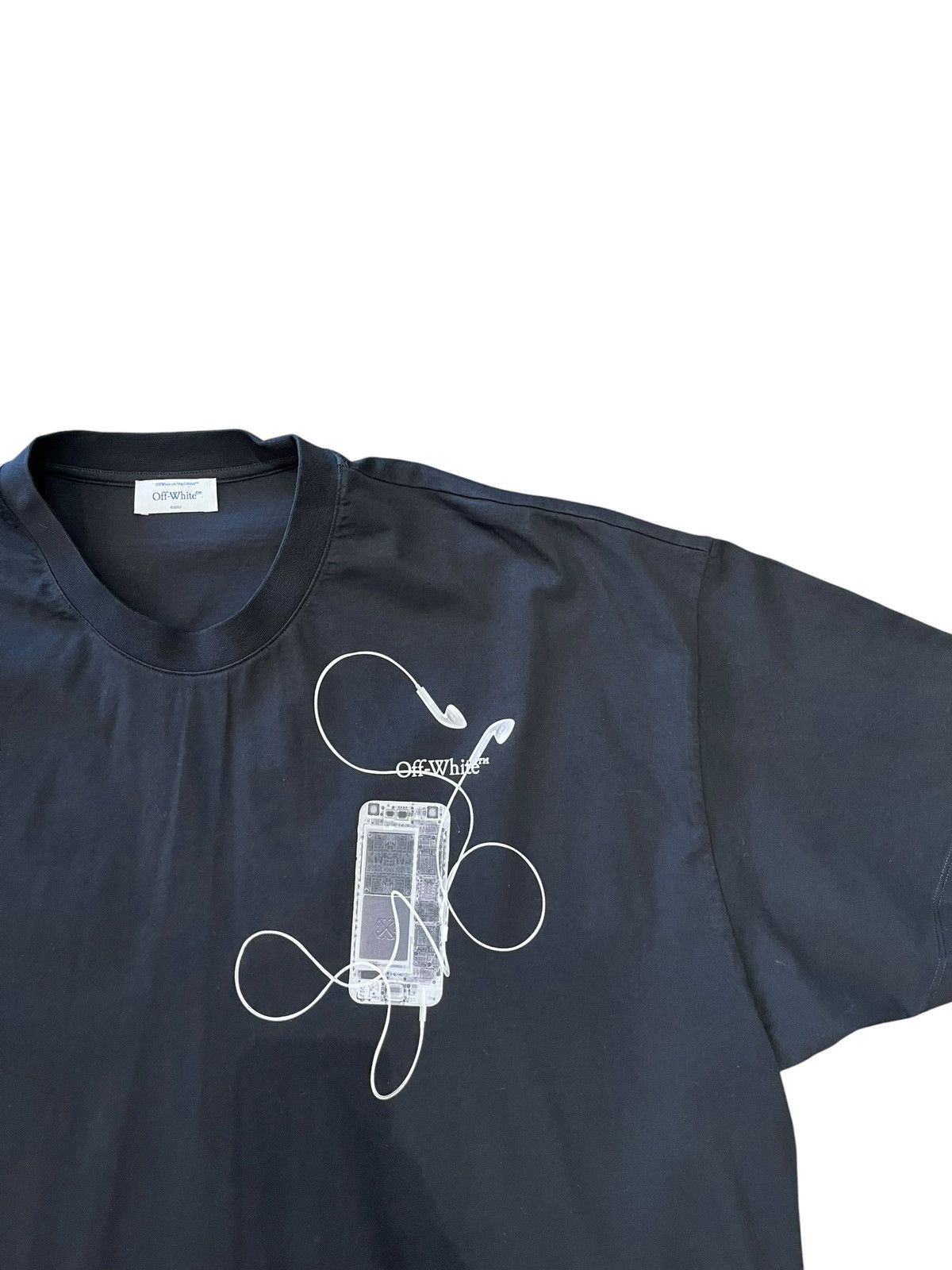Off-White Off-White Scan Logo Tee Size US XL / EU 56 / 4 - 2 Thumbnail