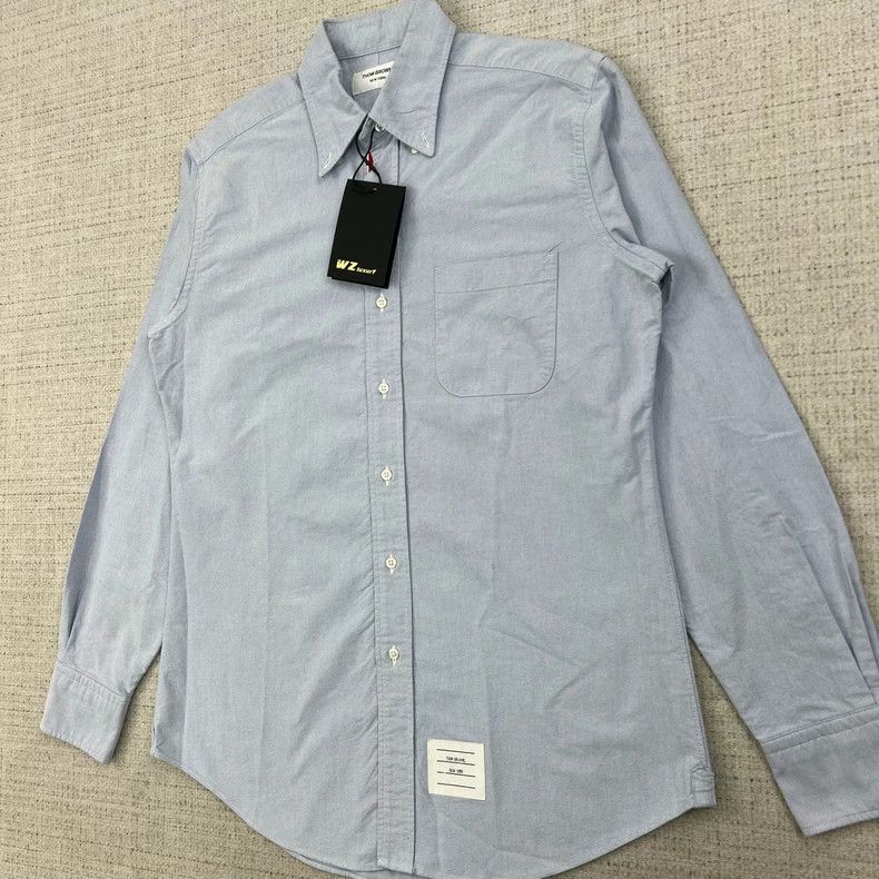 Thom Browne Thom Browne Long sleeve shirt Size US XL / EU 56 / 4 - 3 Thumbnail