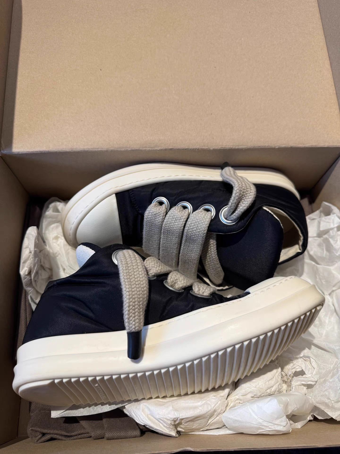 Rick Owens Rick Owens Drkshdw "Pudding" chunky Converse sneakers Size US 8 / IT 38 - 7 Thumbnail
