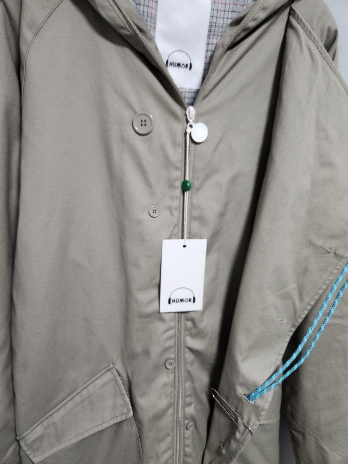 Other Humor 휴머 NAPO 비대칭 디테일 파카 Size US S / EU 44-46 / 1 - 8 Thumbnail
