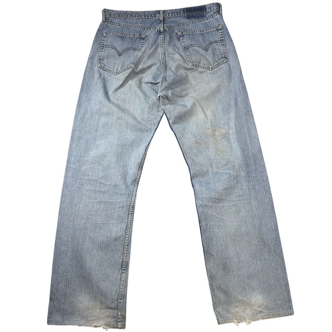 Engineered Garments × Levi's Vintage 1996 Levis 512 Faded Baggy Grunge Denim Jeans y2k Size US 36 / EU 52 - 2 Thumbnail