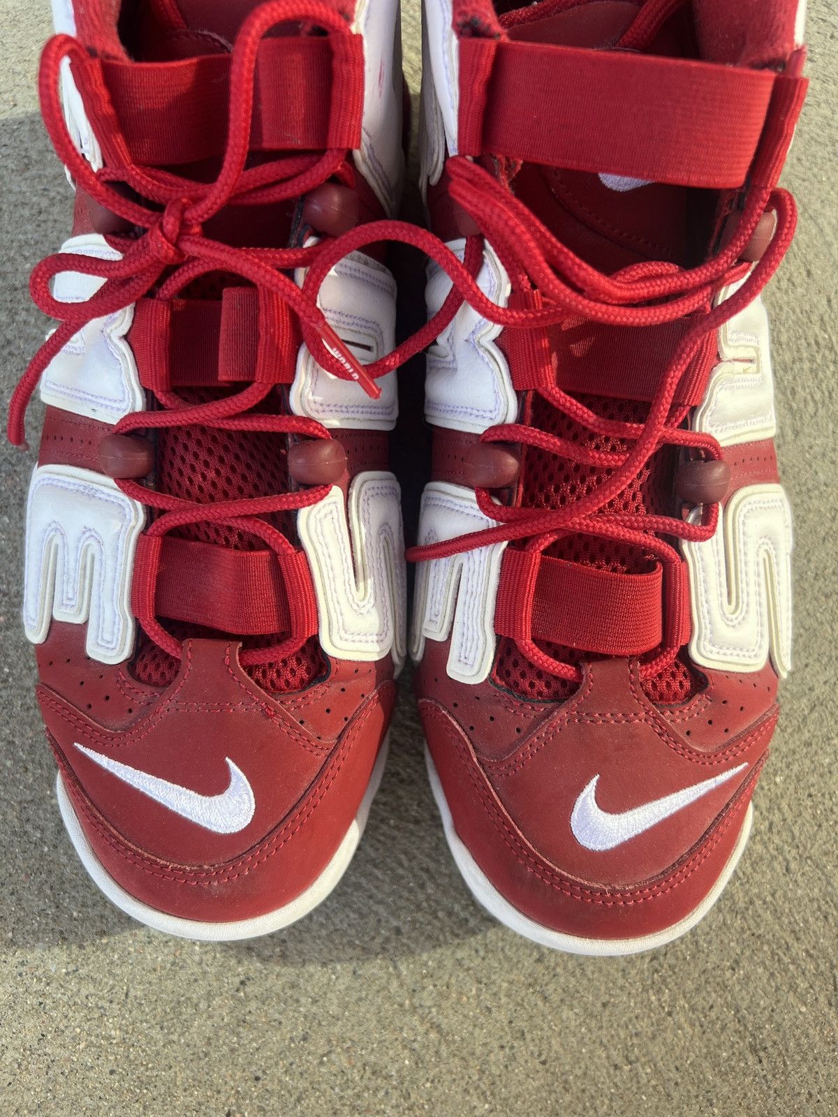Nike × Supreme Supreme x Nike Sneakers Uptempo Size US 10 / EU 43 - 6 Thumbnail