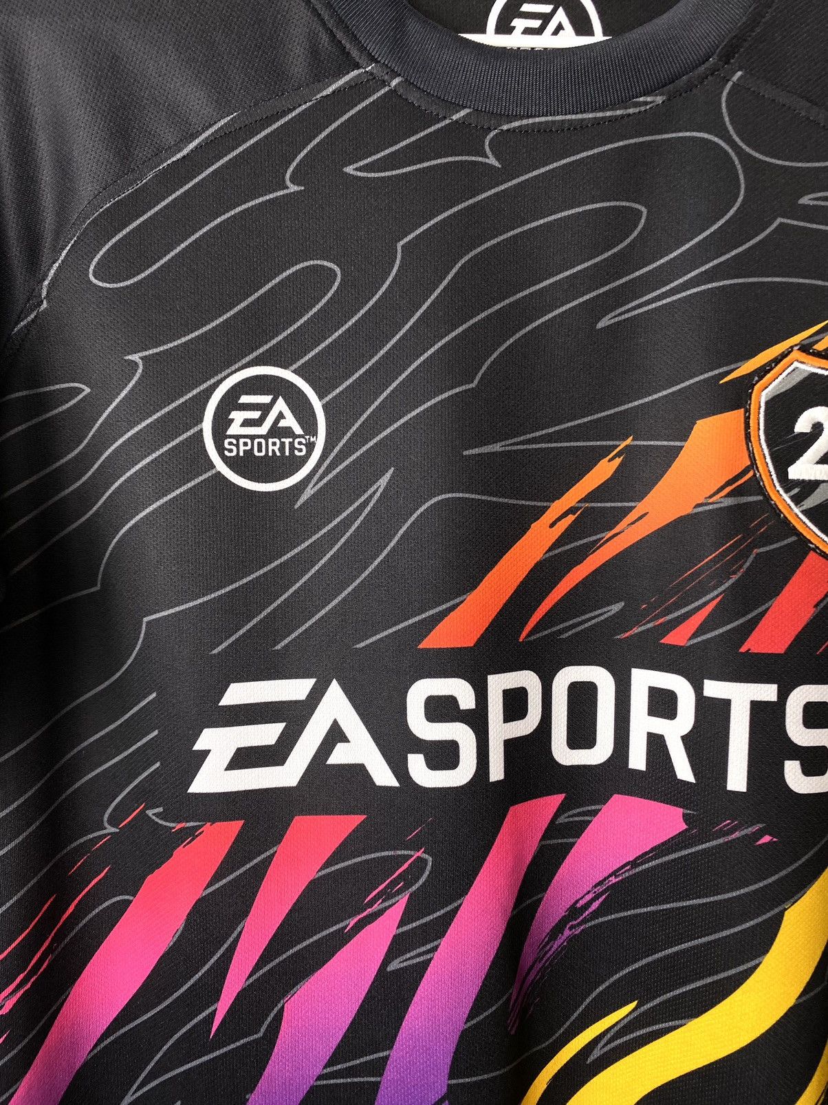 The Game EA Sports Soccer Jersey T Shirt Game Cyber Hype Size US M / EU 48-50 / 2 - 4 Thumbnail