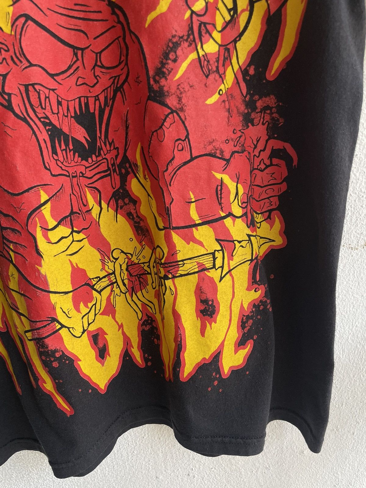 Band Tees 90s Single Stich Tee Mychildren Mybride Mad skeletal Punk Size US S / EU 44-46 / 1 - 7 Thumbnail