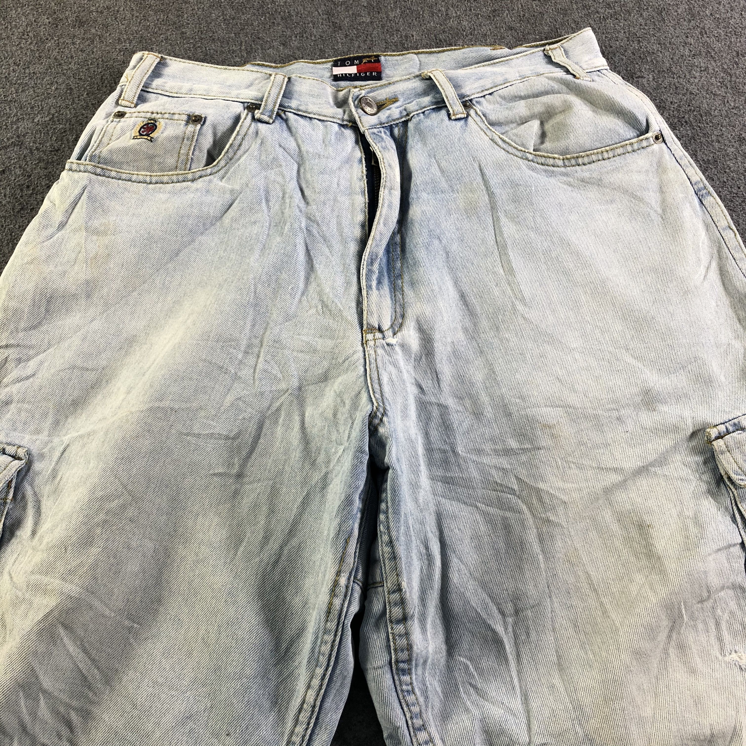 Tommy Hilfiger × Vintage Vintage Light Wash Tommy Hilfiger Jeans-J3914 Size US 31 - 3 Thumbnail