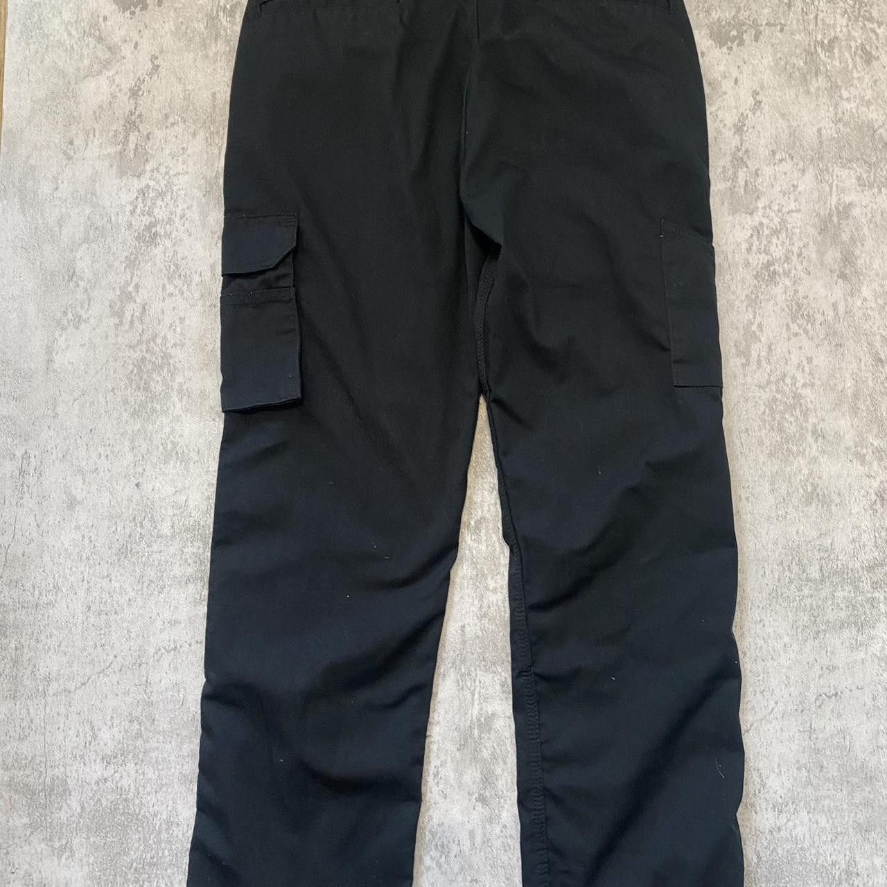 Other Black cargos Rap Hip Hop Vintage y2k Baggy 90s Size US 34 / EU 50 - 2 Thumbnail