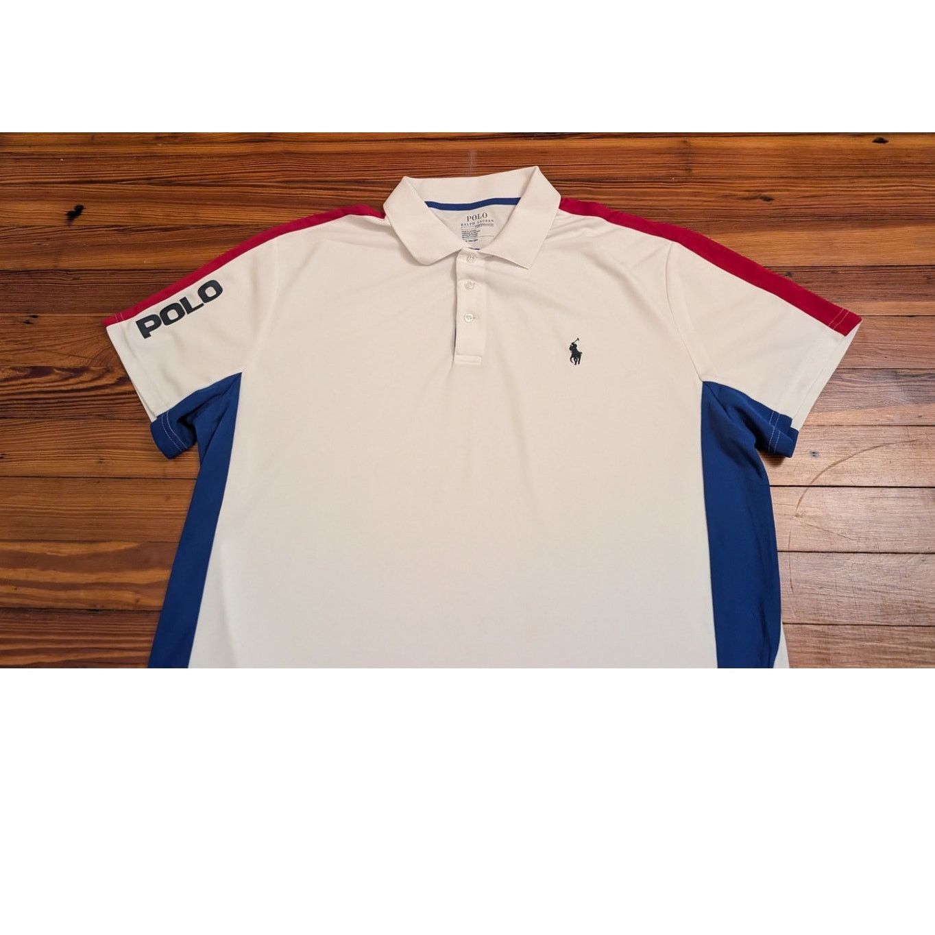 Ralph Lauren Polo Ralph Lauren Performance Polo White Mens L Size US L / EU 52-54 / 3 - 3 Thumbnail