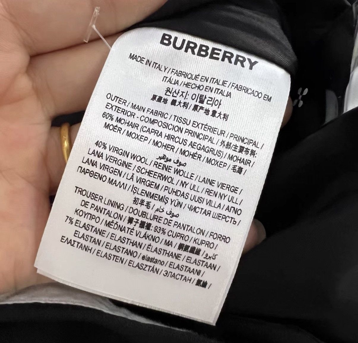 Burberry Burberry Black Casual Dress Pants J41 Size 24" / US 00 / IT 34 - 4 Thumbnail