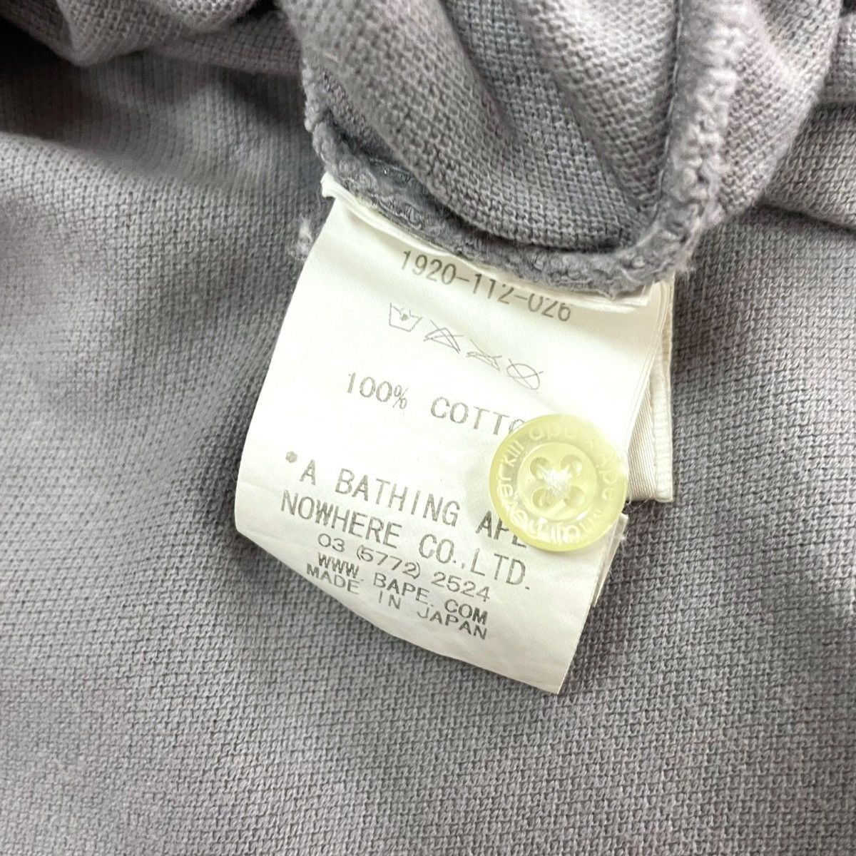 Bape A Bathing Ape Two Tones Polo Shirt Size US M / EU 48-50 / 2 - 11 Thumbnail