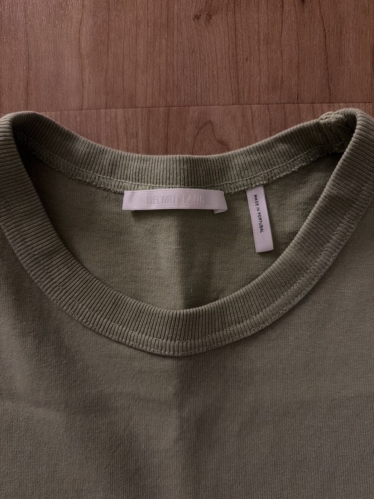 Helmut Lang Helmut Lang Blur Logo Tee Size US M / EU 48-50 / 2 - 5 Thumbnail