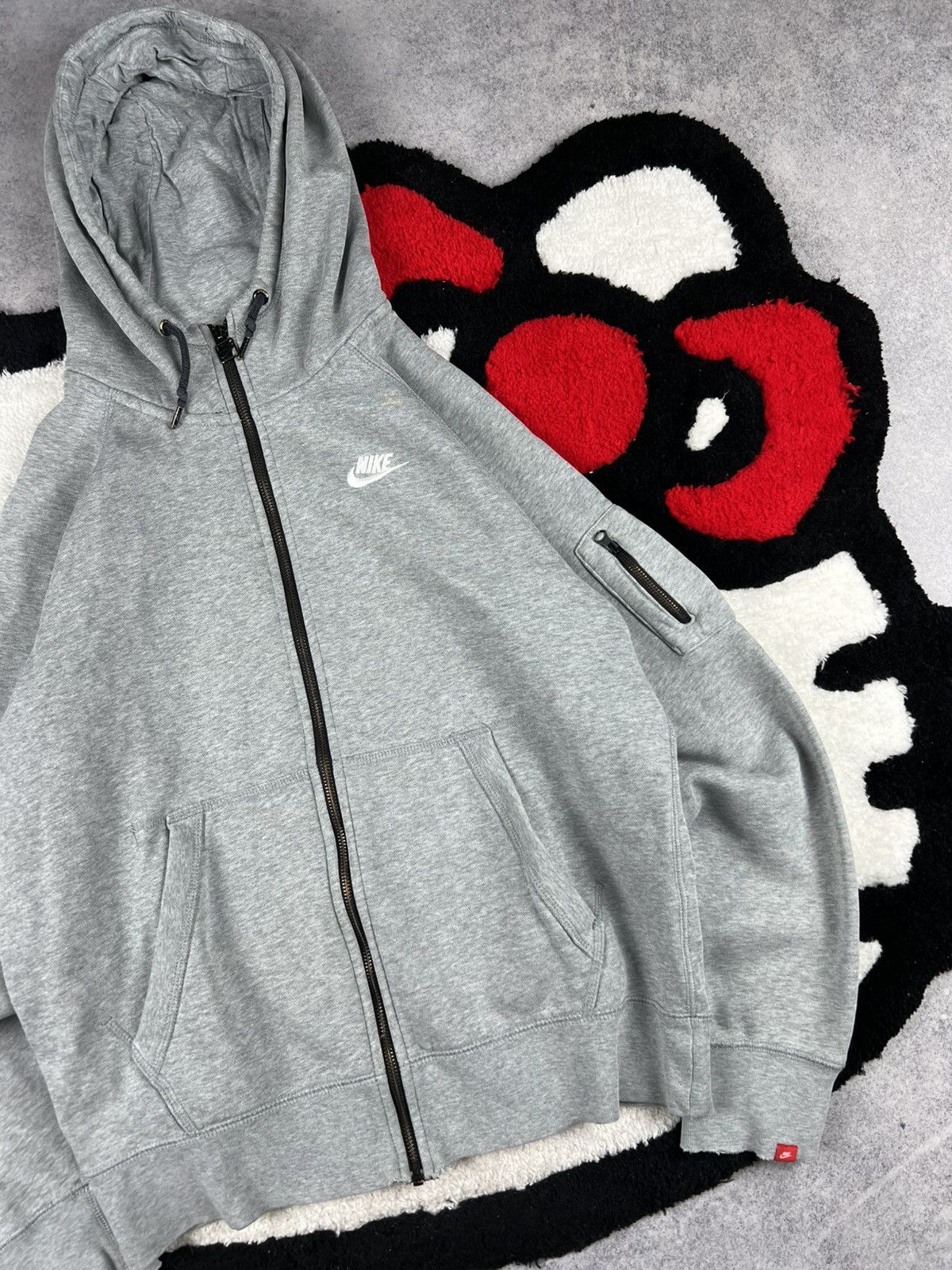 Nike Vintage Nike Tech Fleece Zip Up Swoosh Y2K Hoodie Size US M / EU 48-50 / 2 - 3 Thumbnail