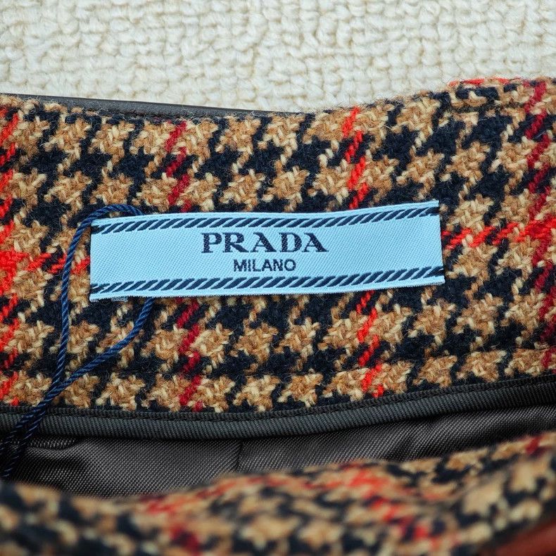 Prada Prada Show-style checkered skirt Size 26" / US 2 / IT 38 - 3 Thumbnail