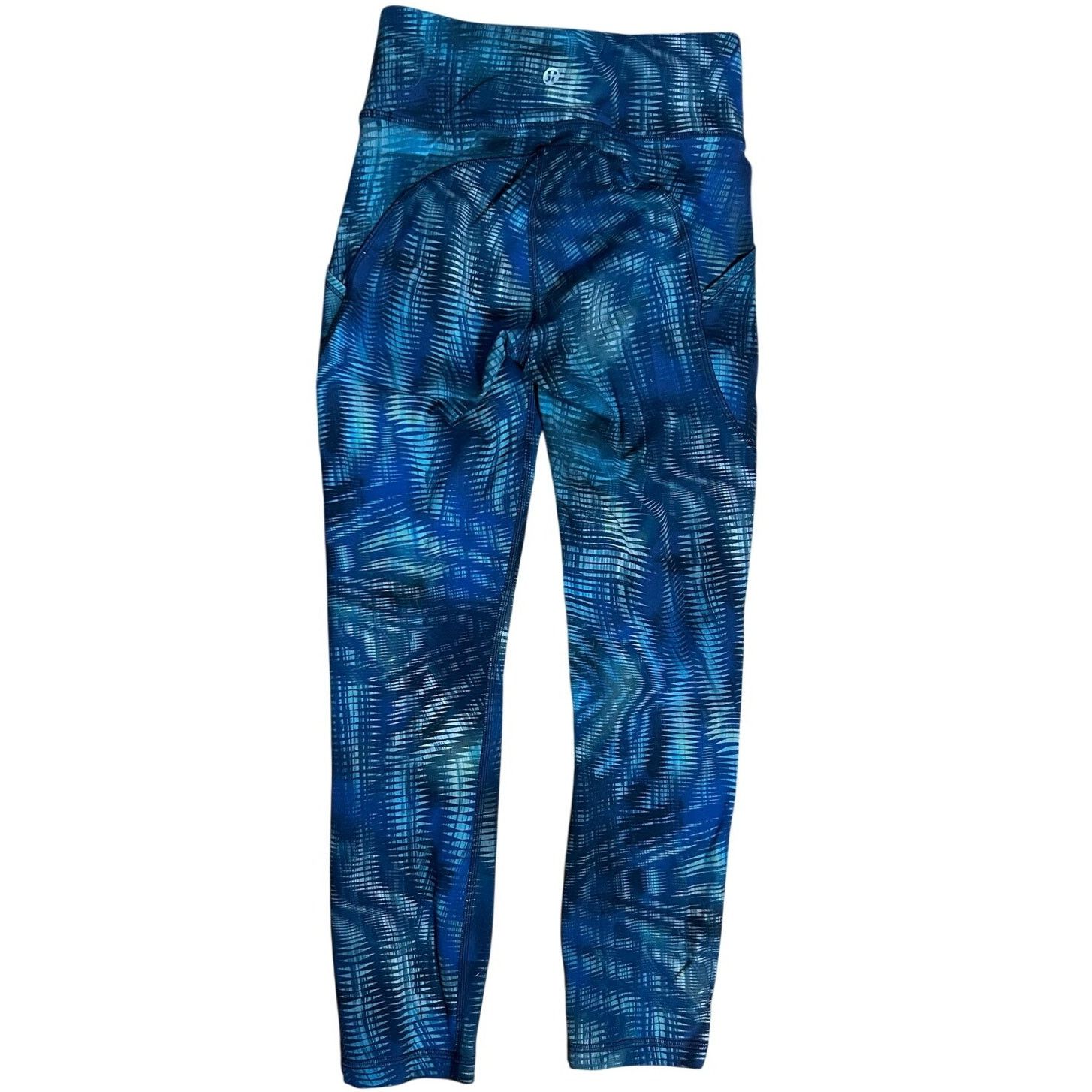 Lululemon Lululemon Wunder Train HR Pocket Legging Blue 4 Size 27" / US 4 / IT 40 - 2 Thumbnail