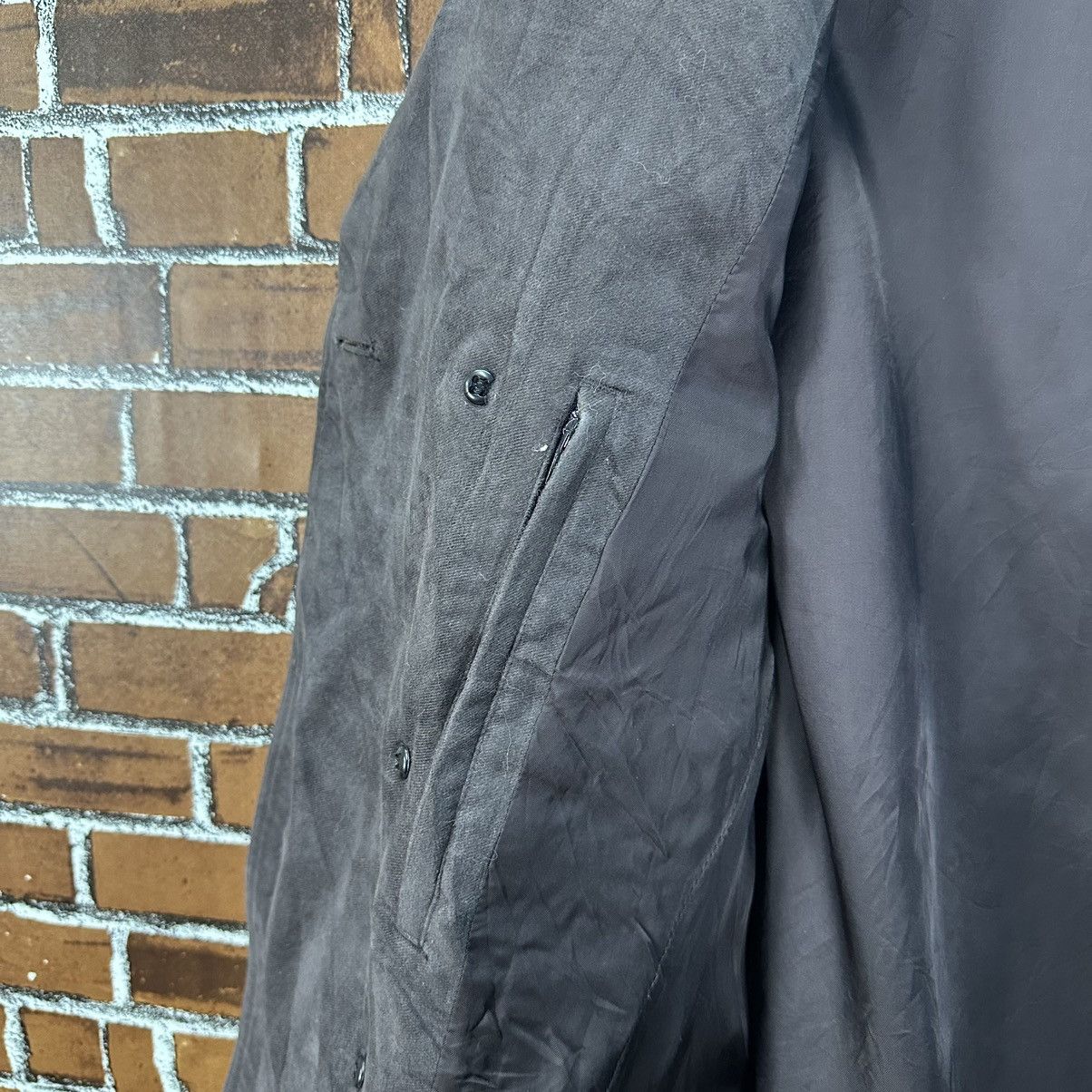 Tete Homme Vintage Issey Miyake Tete Homme Soft Suede Jacket Z161 Size US M / EU 48-50 / 2 - 6 Thumbnail