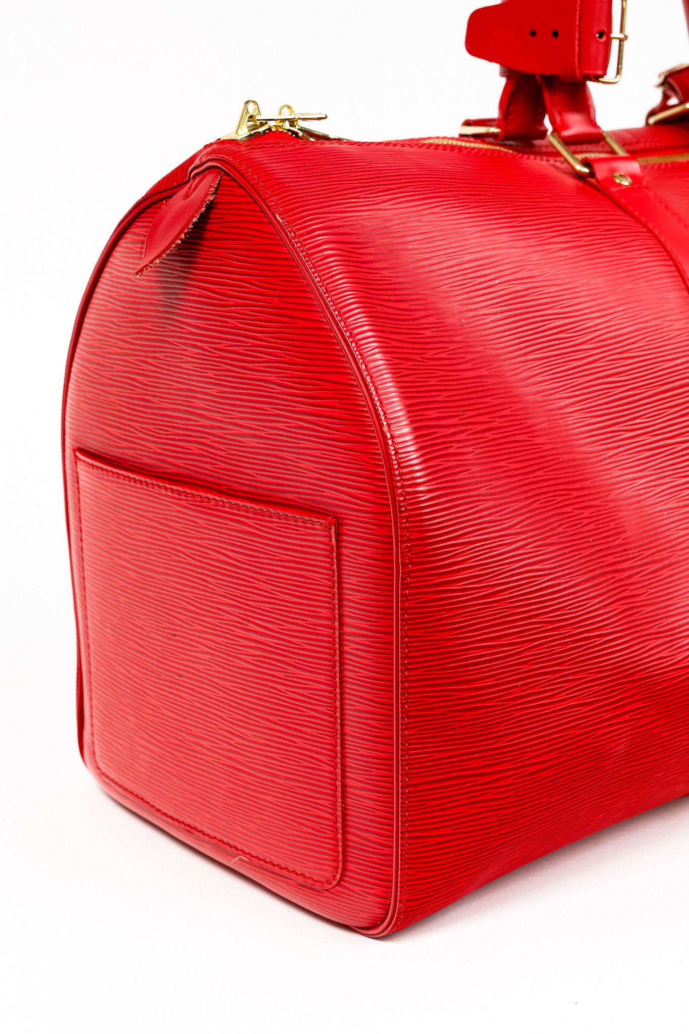 Louis Vuitton Louis Vuitton Keepall 45 Epi Leather Duffle Bag Size ONE SIZE - 11 Thumbnail