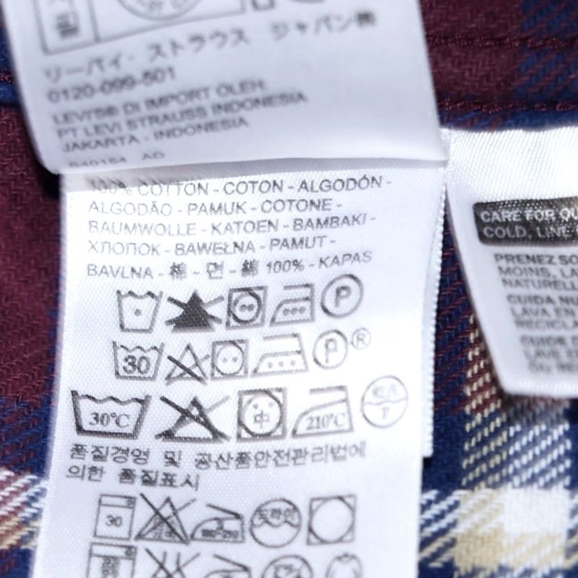 Levi's Levi’s Check Flannel Shirt Women’s S L/S Button Up Cotton Multicoloured Vintage No? (Note: This output should be the refined title per rules.) Size S / US 4 / IT 40 - 7 Thumbnail