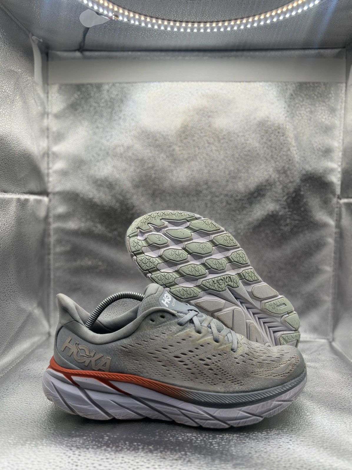 Hoka Hoka one one Clifton 8 blue fog Size US 10.5 / IT 40.5 - 1 Thumbnail
