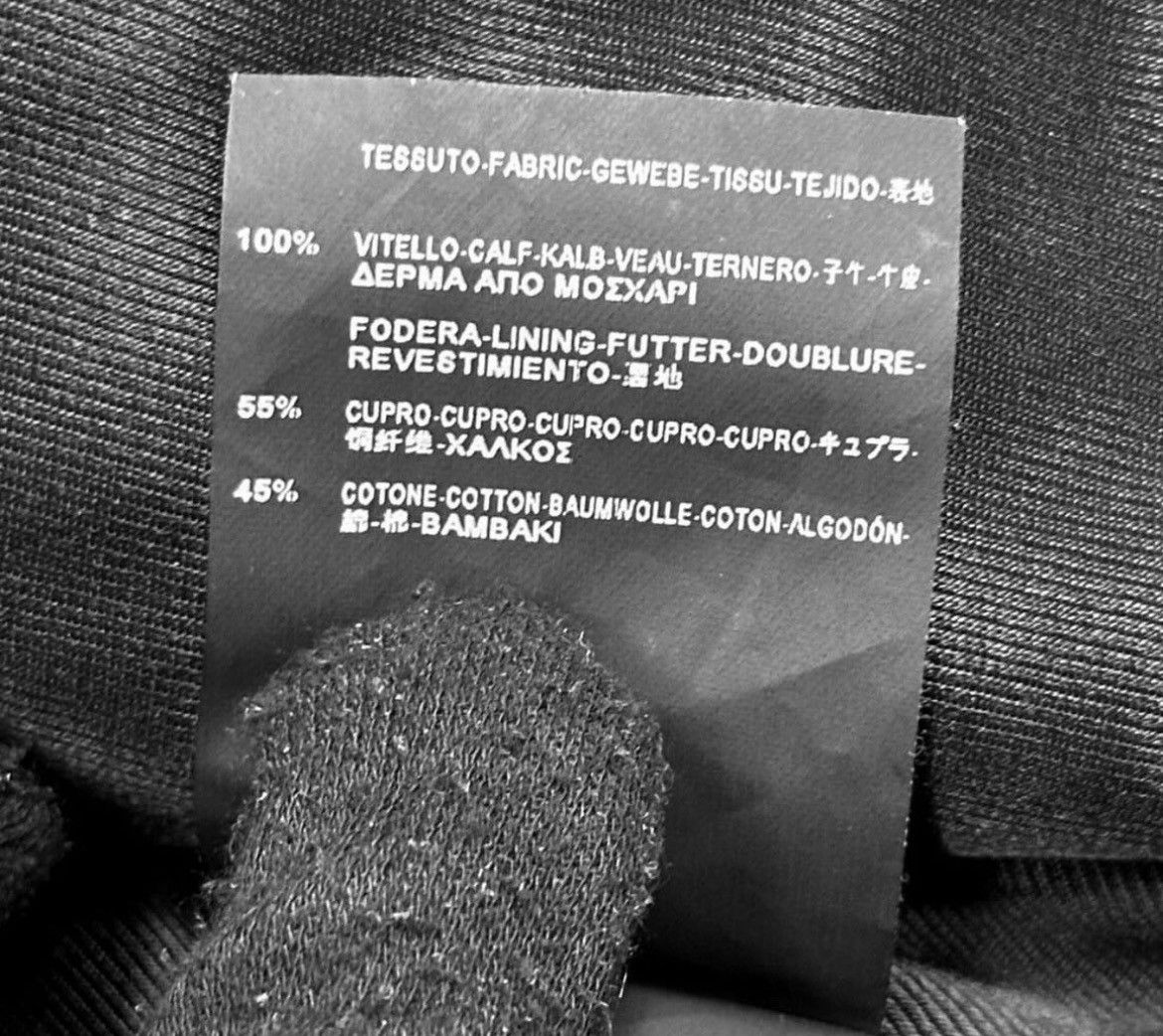 Hedi Slimane × Saint Laurent Paris 13FW Heritage Calf L17 Leather Biker Jacket sz46 Size US S / EU 44-46 / 1 - 7 Thumbnail