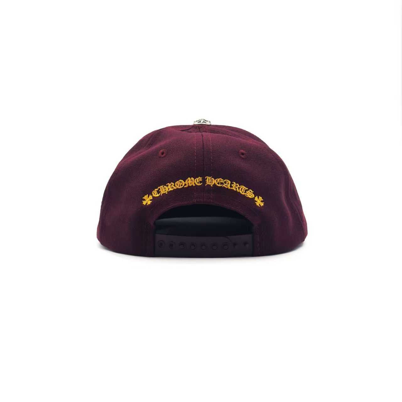 Chrome Hearts Chrome Hearts Embroidered CH Logo Red Baseball Cap Size ONE SIZE - 3 Thumbnail