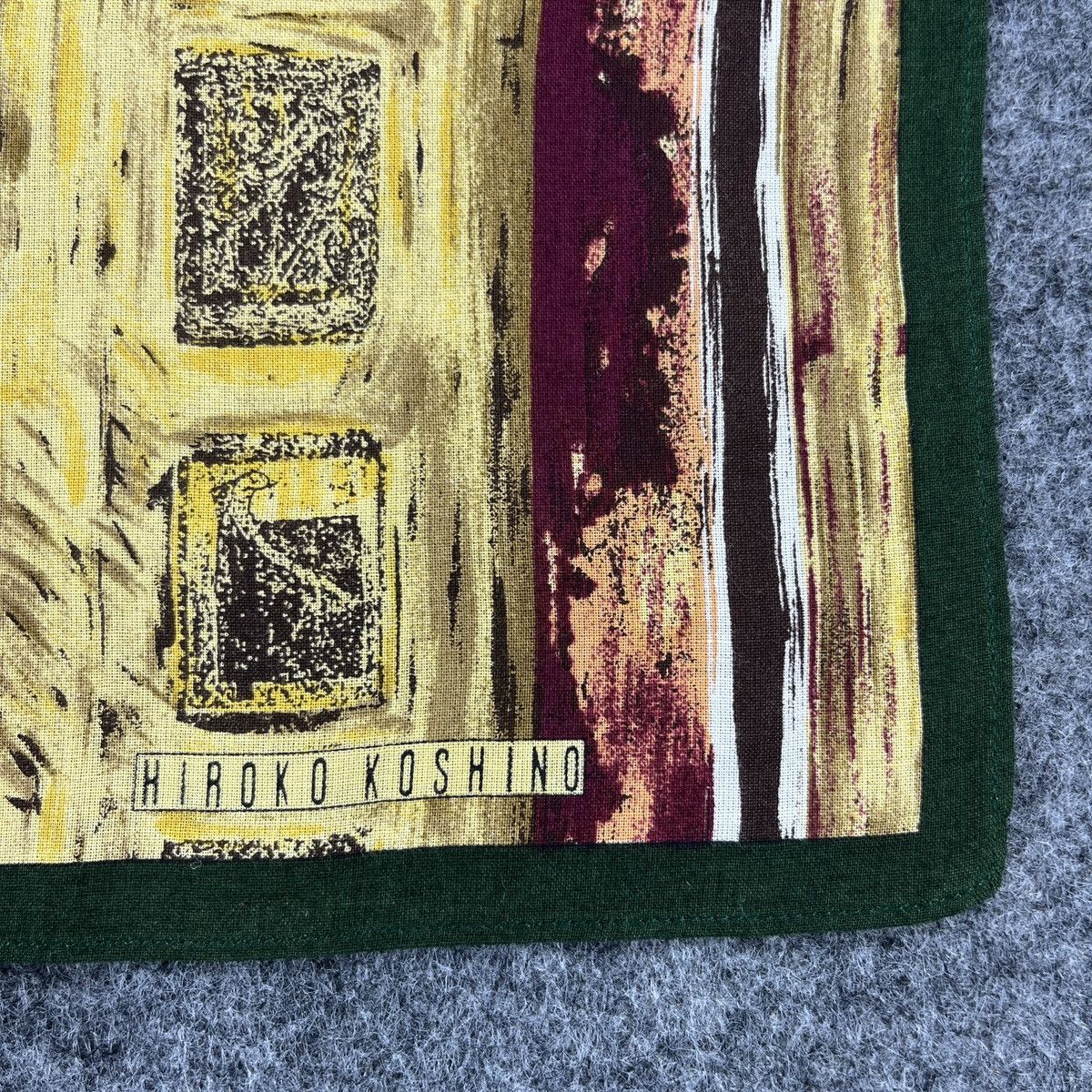 Hiroko Koshino Homme Hiroko Koshino Handkerchief / Bandana / Neckerchief B620 Size ONE SIZE - 2 Thumbnail