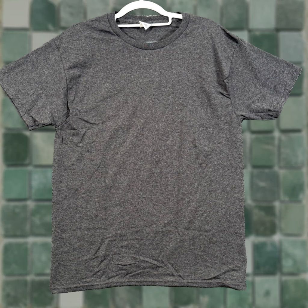 Hanes Hanes Mens Medium 4 Pack T-Shirt Charcoal Heather Gray Comfort Tee Basics 5095 Size US M / EU 48-50 / 2 - 1 Thumbnail