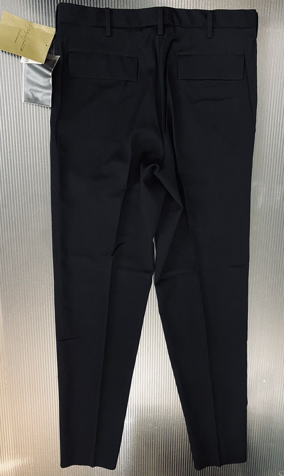 Yohji Yamamoto Yohji Yamamoto 🇯🇵 pour homme Nero wool directors slacks 2 NWT Size US 34 / EU 50 - 13 Thumbnail