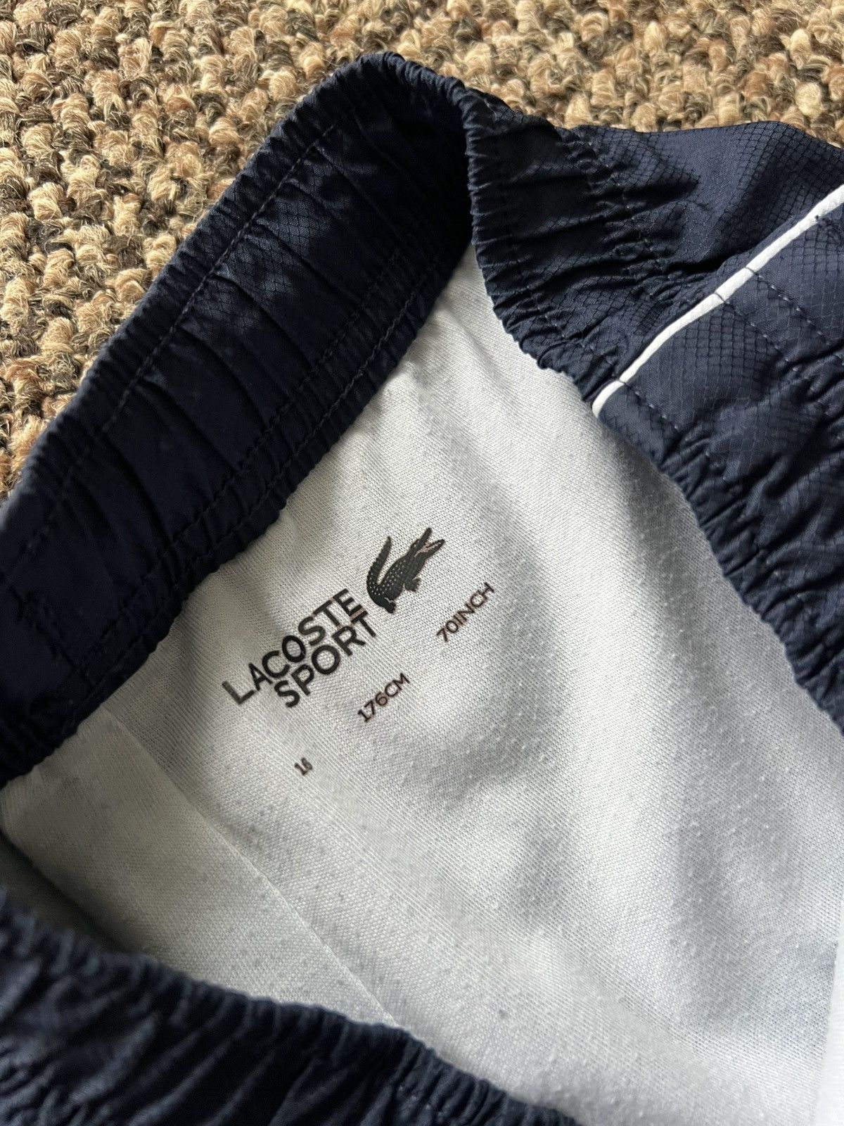 Lacoste Vintage Lacoste Track Pants Sportswear Size S Drill Size US 30 / EU 46 - 7 Thumbnail