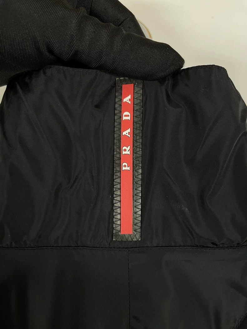 Prada Prada Half-zipper stitching fake two-piece pullover jacket Size US M / EU 48-50 / 2 - 3 Thumbnail