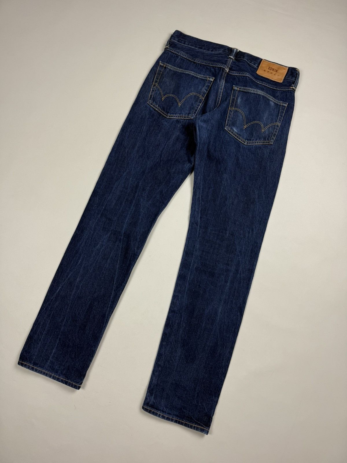 Edwin Edwin ED-55 Regular Tapered Rainbow Selvedge Denim Jeans Size US 31 - 20 Thumbnail