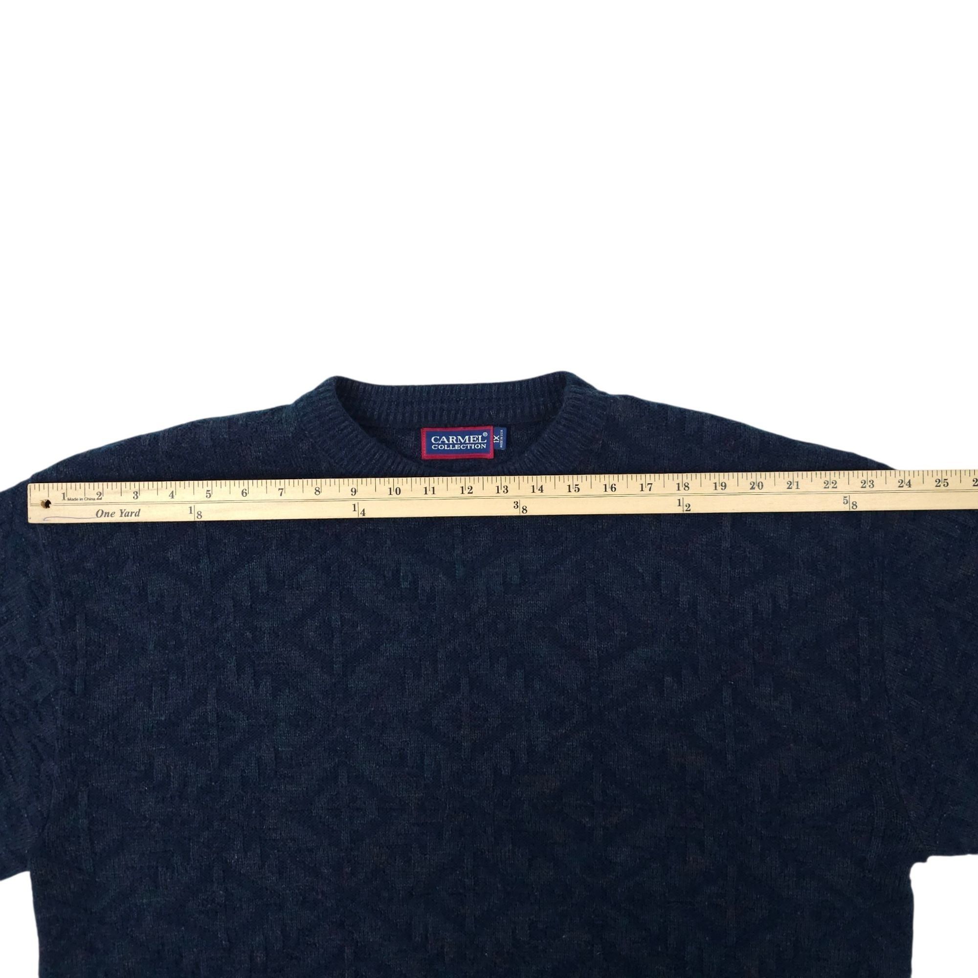 Other Carmel Collection Crewneck Pullover Sweater Size 1X Vintage Size XL / US 12-14 / IT 48-50 - 5 Thumbnail