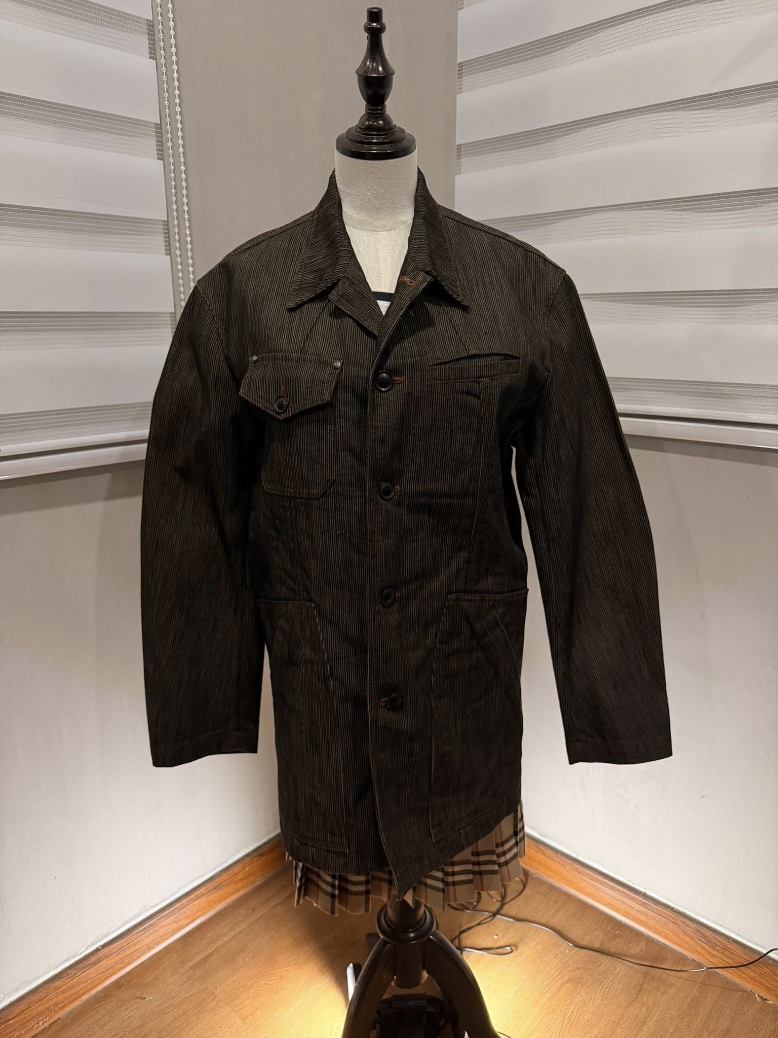 Japanese Brand ELLE HOMME denim jacket MAN M 2245 Size US M / EU 48-50 / 2 - 1 Thumbnail