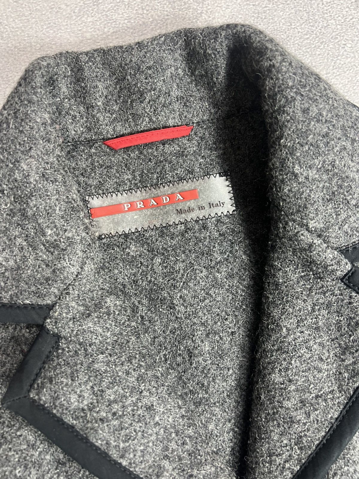 Prada Luxury Prada 00s Wool Blazer Rare Jacket! Hype Size M / US 6-8 / IT 42-44 - 6 Thumbnail