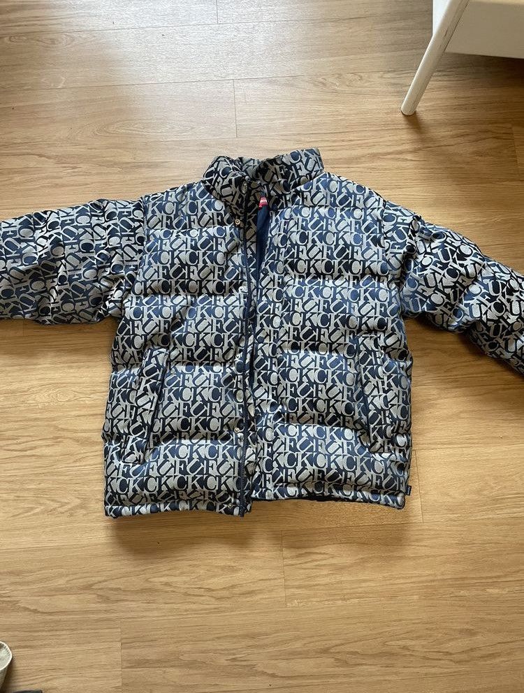 Supreme “Supreme Fuck Jacquard” puffer jacket Size US L / EU 52-54 / 3 - 9 Thumbnail