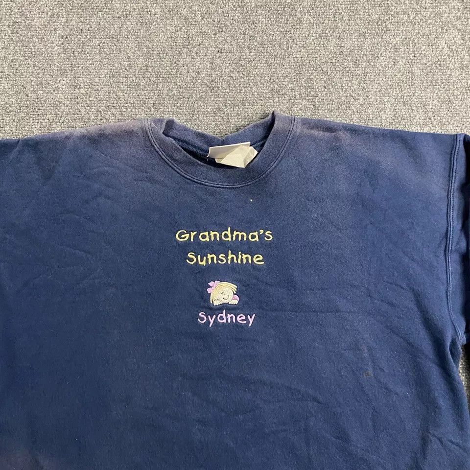 Hanes × Vintage Vintage Hanes Sweatshirt Men Large Grandma's Sunshine Sydney Size US L / EU 52-54 / 3 - 12 Thumbnail