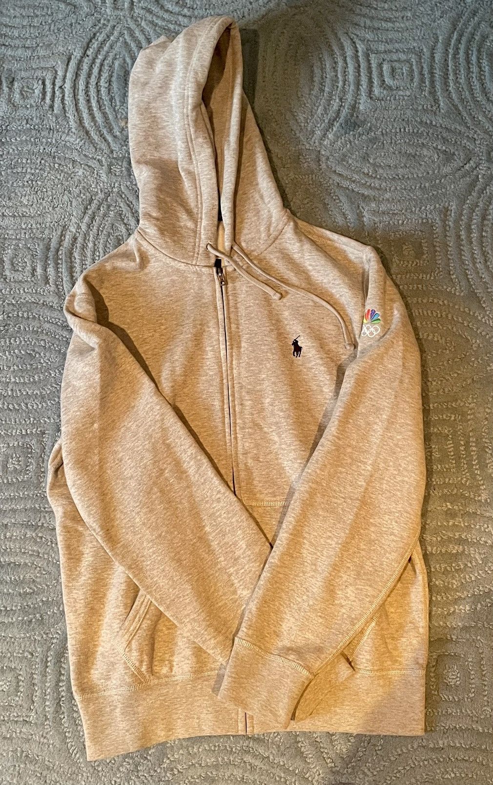 Polo Ralph Lauren Men’s Polo NBC Paris Olympics Full Zip Hooded Sweatshirt Size US S / EU 44-46 / 1 - 1 Thumbnail