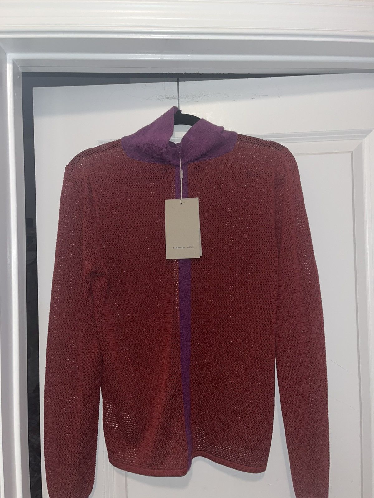 Eckhaus Latta Eckhaus Latta Cardigan Size L / US 10 / IT 46 - 1 Thumbnail