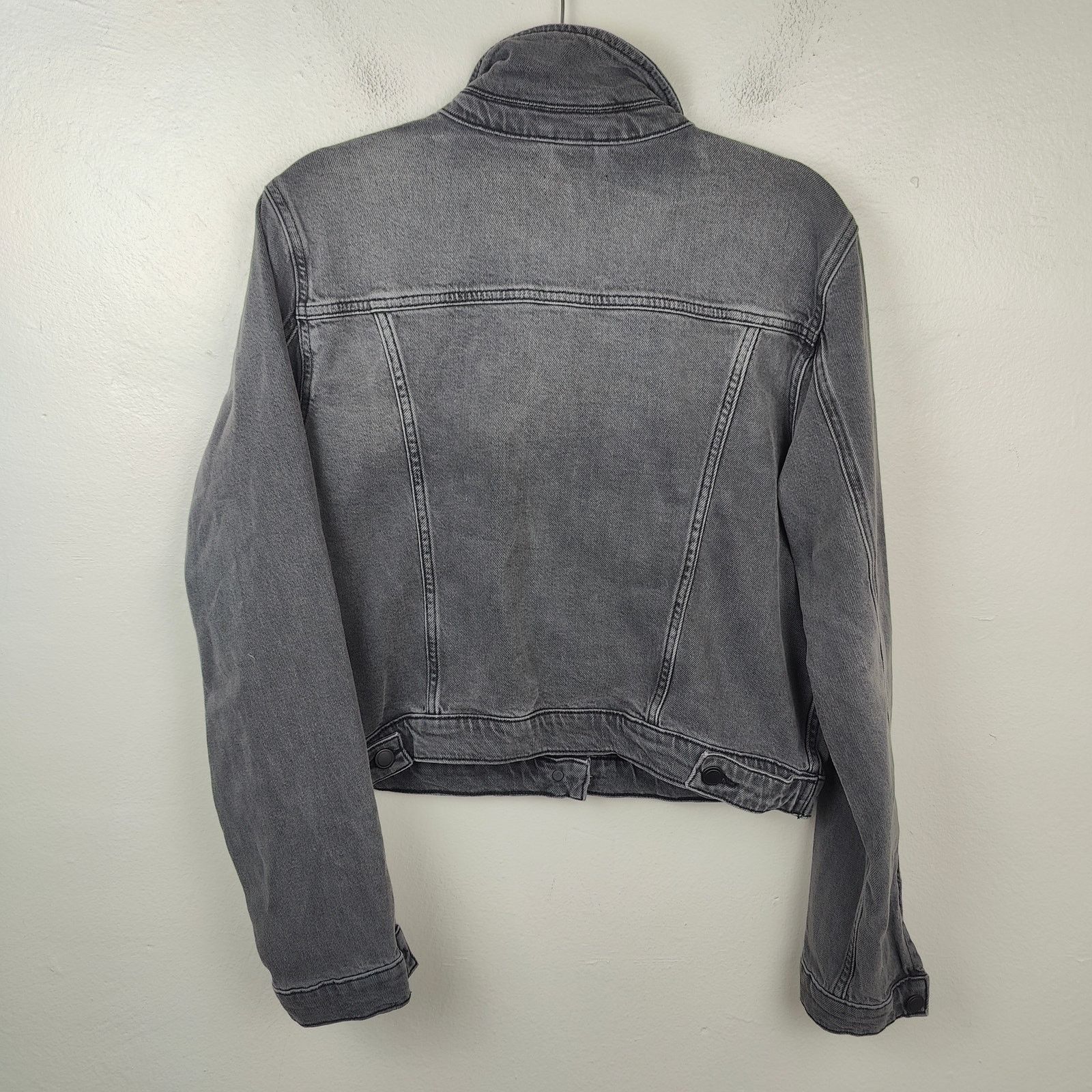 Good American Good American Committed To Fit Denim Jacket Womens Large Size L / US 10 / IT 46 - 5 Thumbnail