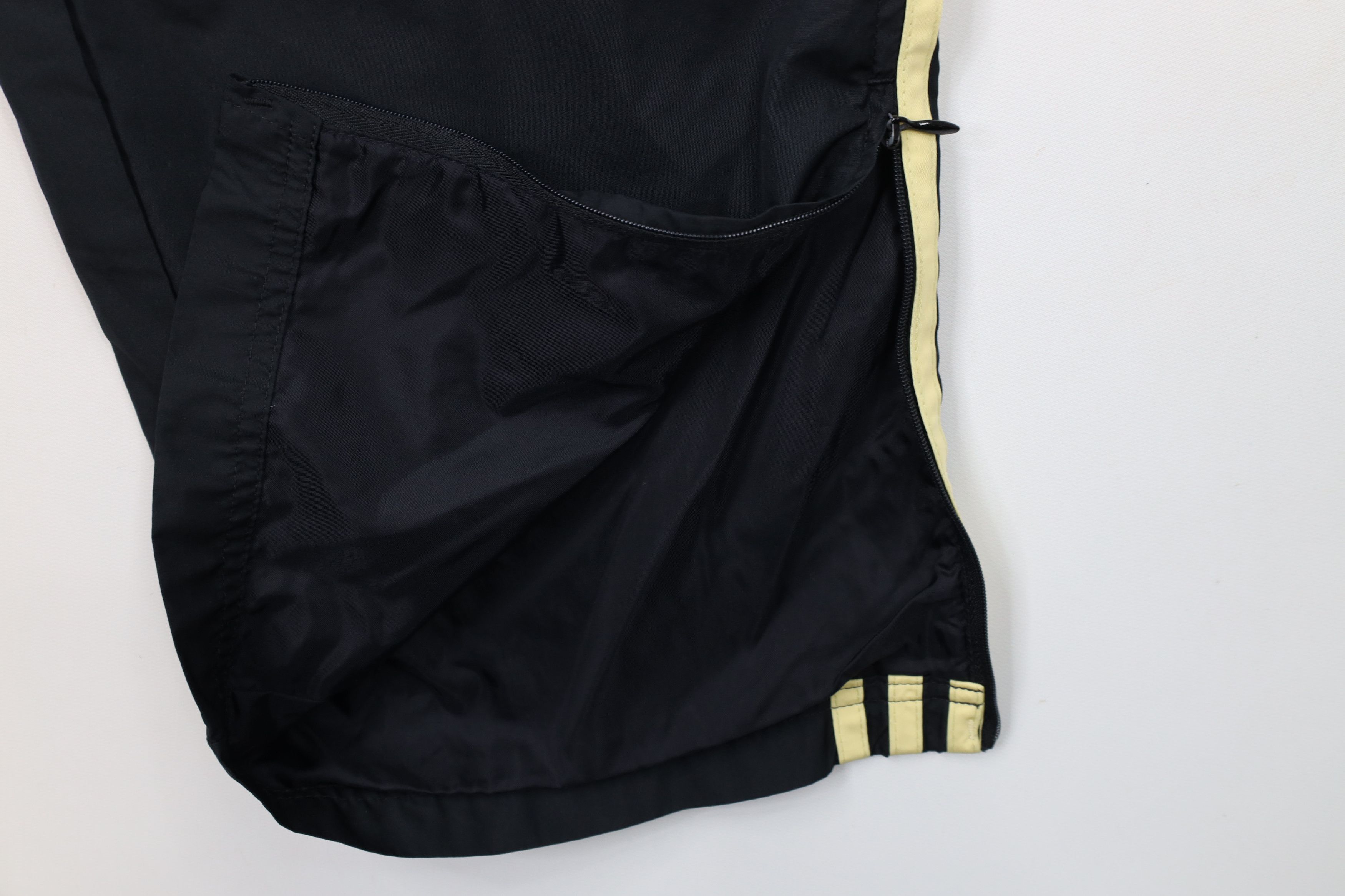 Adidas × Vintage Vintage Y2K Adidas Striped Lined Wide Leg Windbreaker Pants Size US 38 / EU 54 - 5 Thumbnail