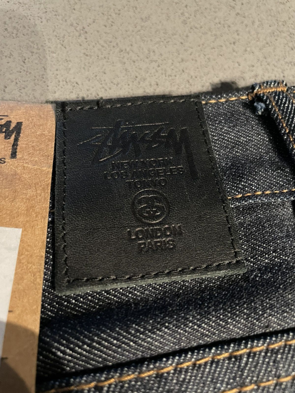 Stussy Brand New Stussy Slim Fit Rigid Denim Pant size 36 Size US 36 / EU 52 - 4 Thumbnail