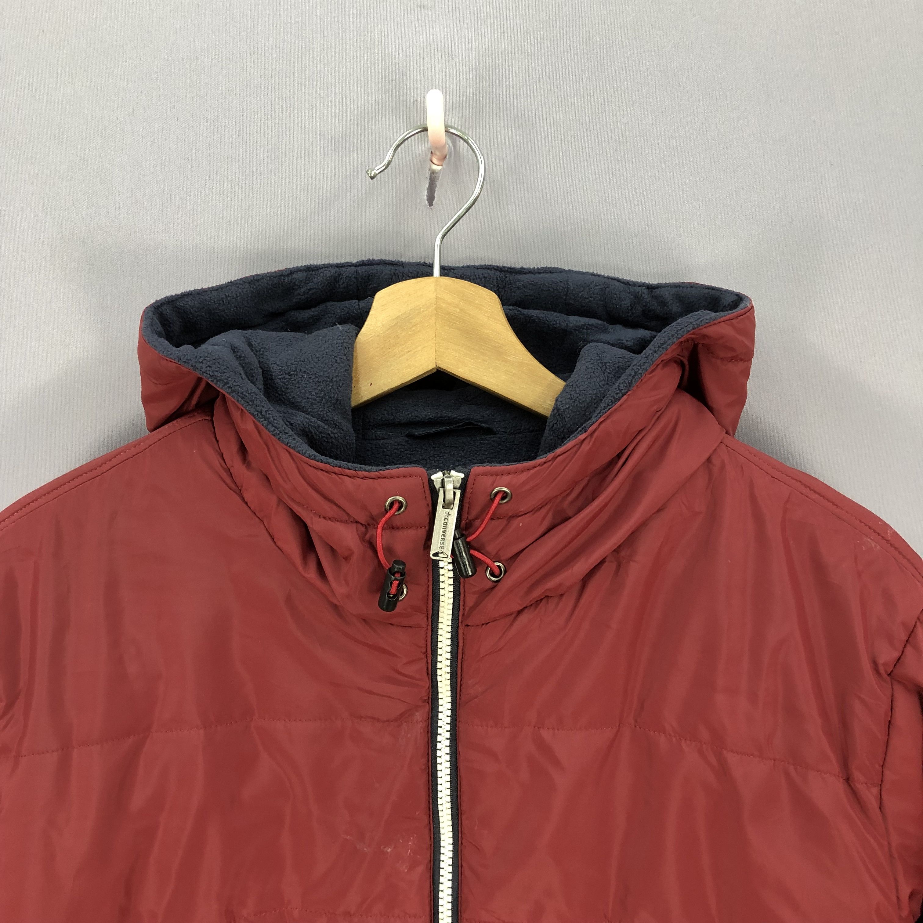 Converse × Vintage Vintage Converse Hoodie Windbreaker Fleece Jacket Size US M / EU 48-50 / 2 - 6 Thumbnail