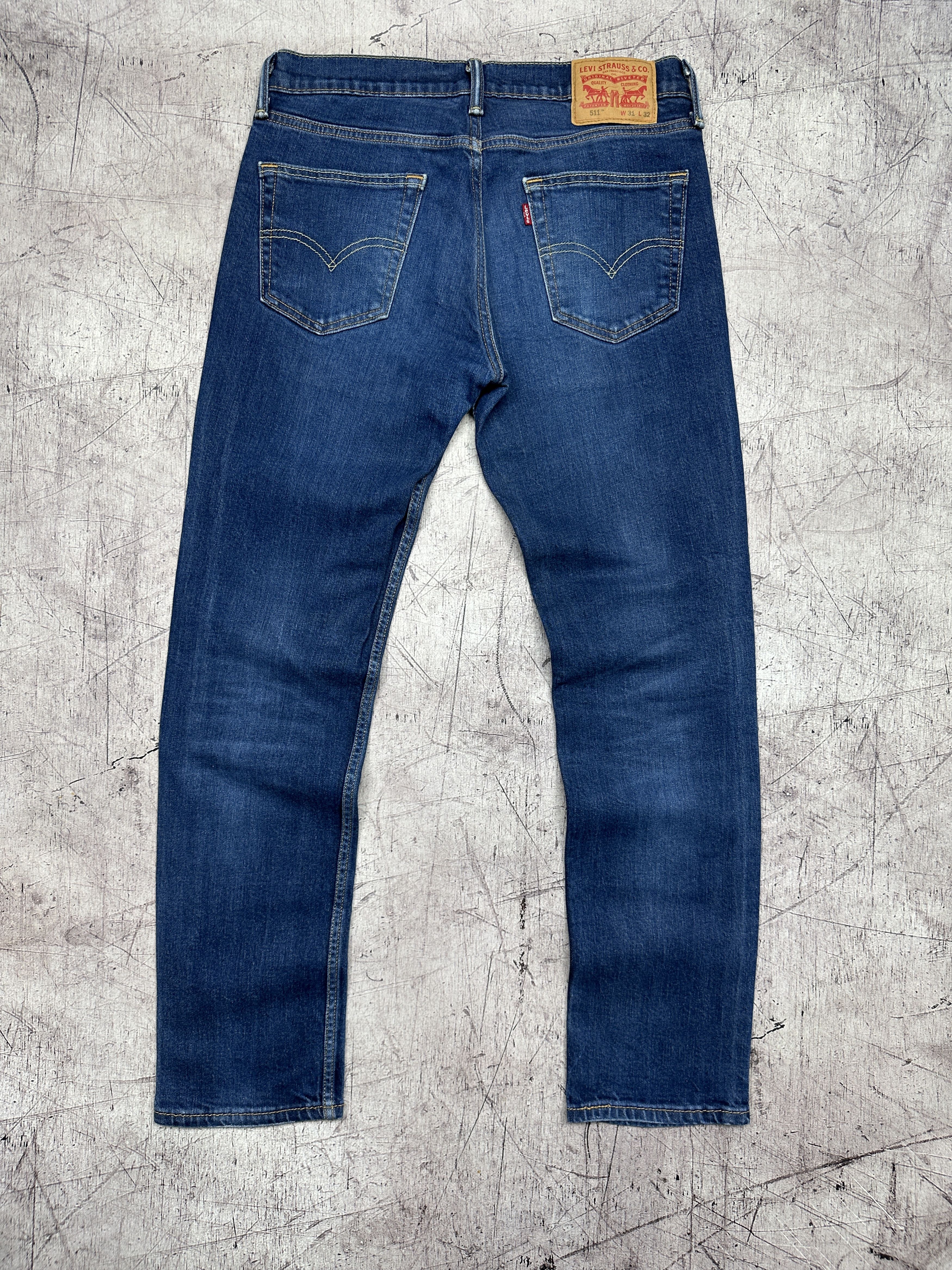 Levi's Levi's 511 Mens Denim Pants Jeans Size 31 x 32 Size US 31 - 1 Thumbnail