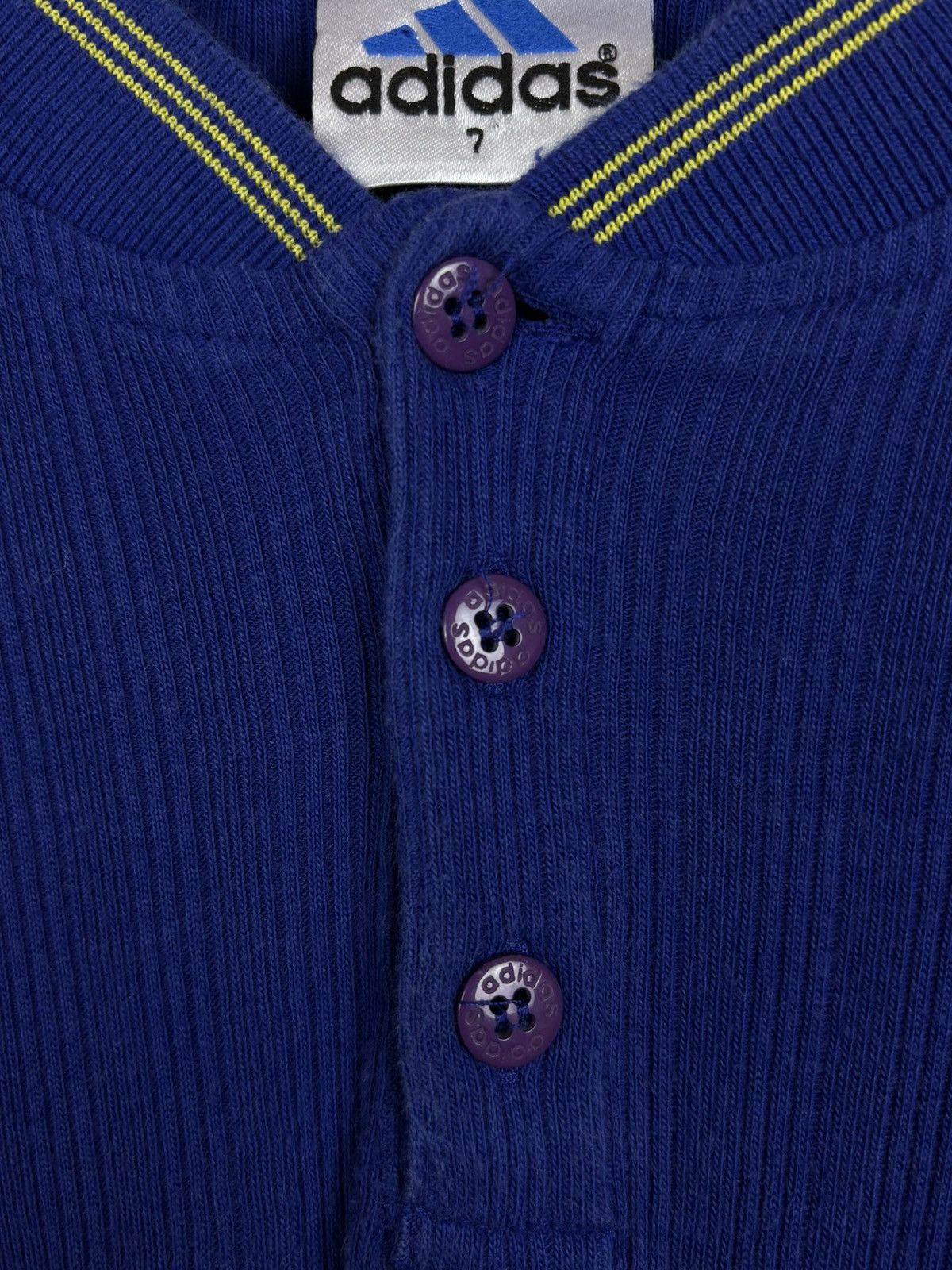 Adidas 90s Vintage Adidas Fenerbahce Turkey Long Sleeve Jersey ~L Size US L / EU 52-54 / 3 - 6 Thumbnail