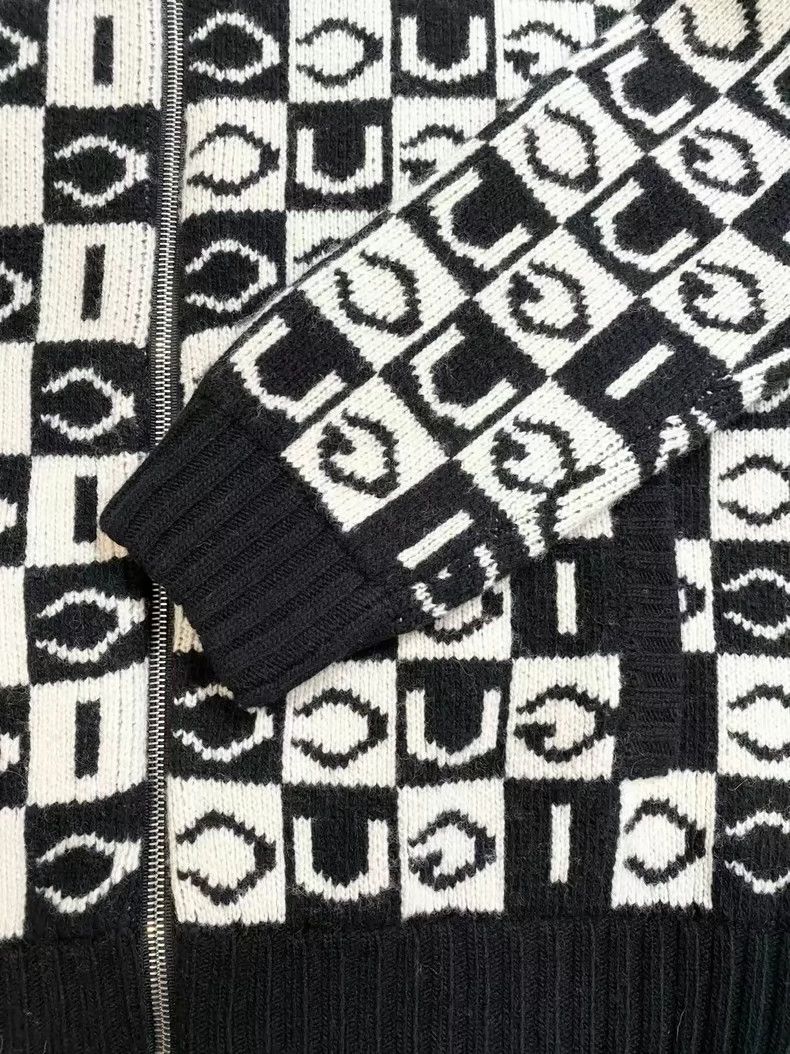 Gucci GucciZippered wool knitted jacket 2503-Nextarrow Size US L / EU 52-54 / 3 - 3 Thumbnail