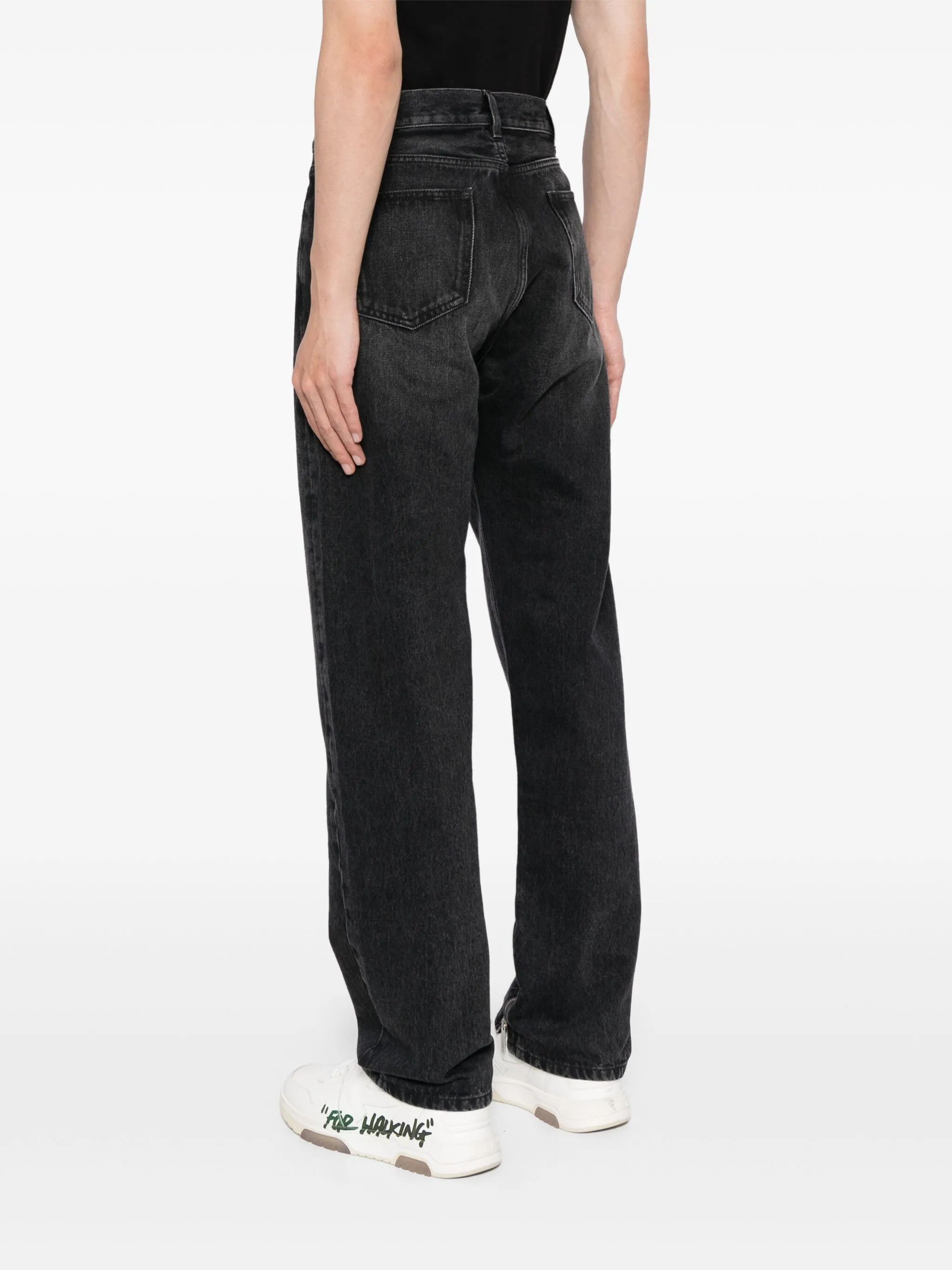 Off-White o1y0225 Denim Pant in Black Size US 29 - 3 Thumbnail
